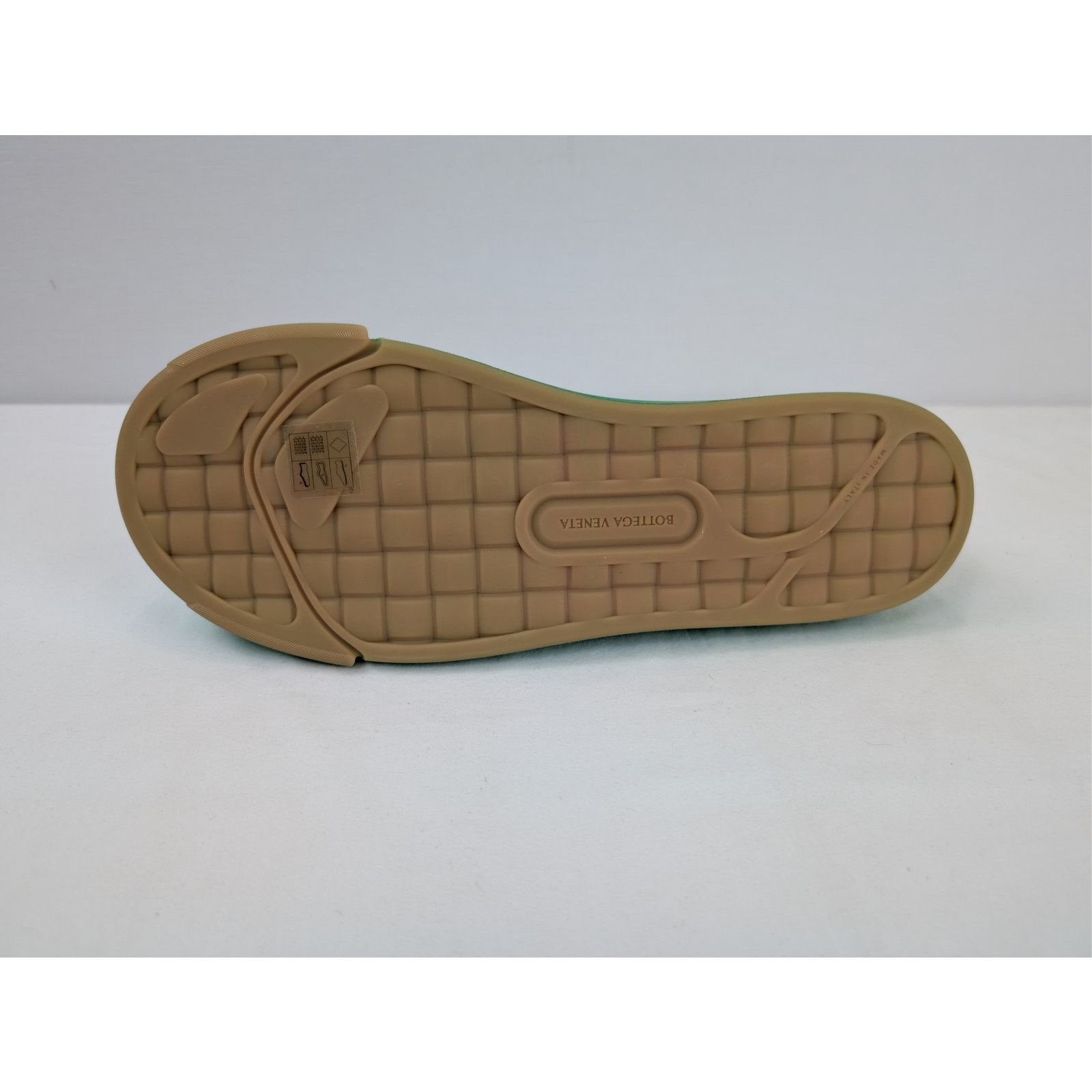 Bottega Veneta o1rshd1 Canvas Vulcan Low top Sneaker Optic White/Parakeet Size US 8 / EU 41 - 11 Thumbnail