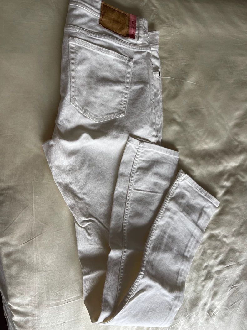 Acne Studios Acne Studios white jeans Size US 34 / EU 50 - 6 Thumbnail