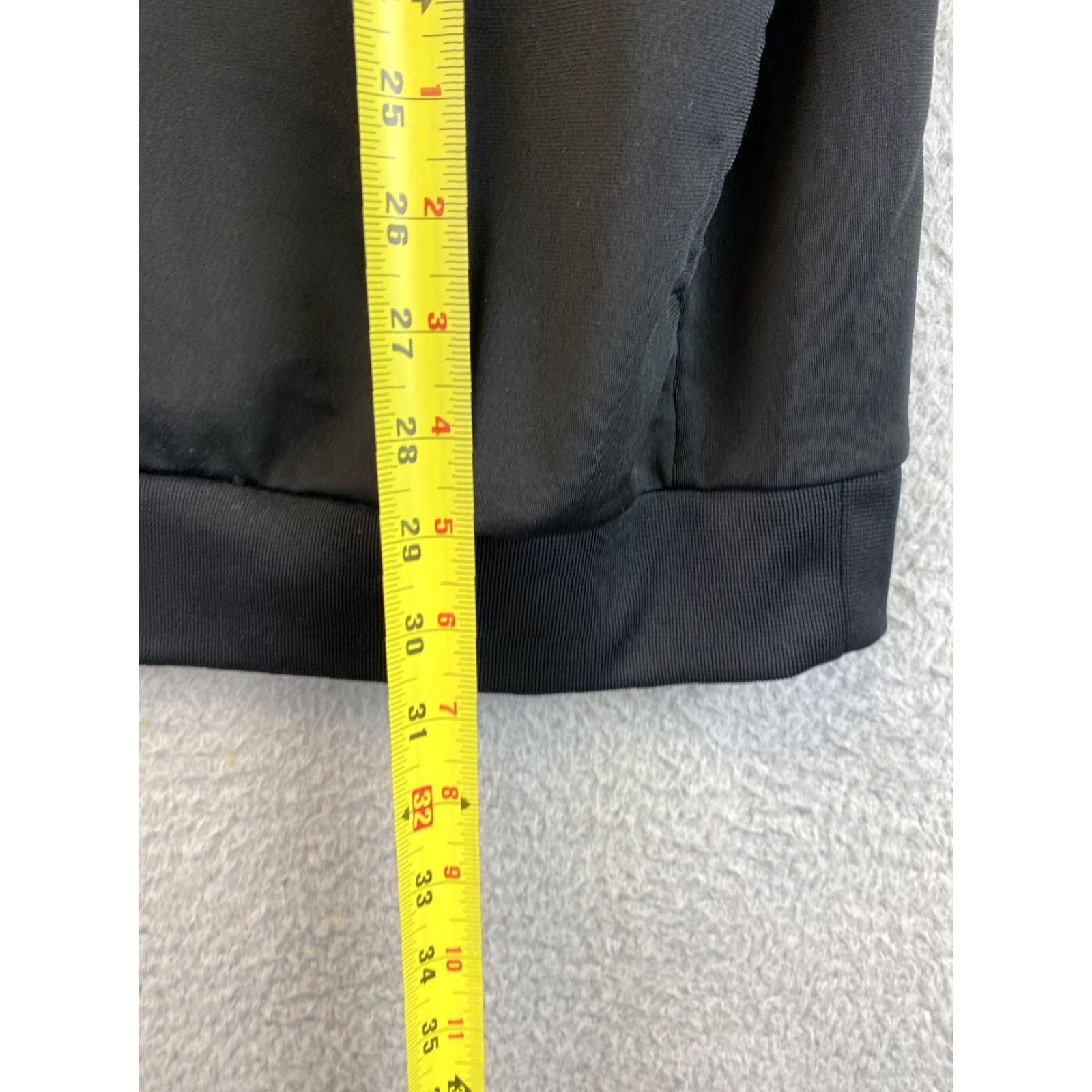 Adidas adidas Mens sz XL Black White 3 Stripe Full Zip Track Jacket/ 92-26 Size US XL / EU 56 / 4 - 7 Thumbnail