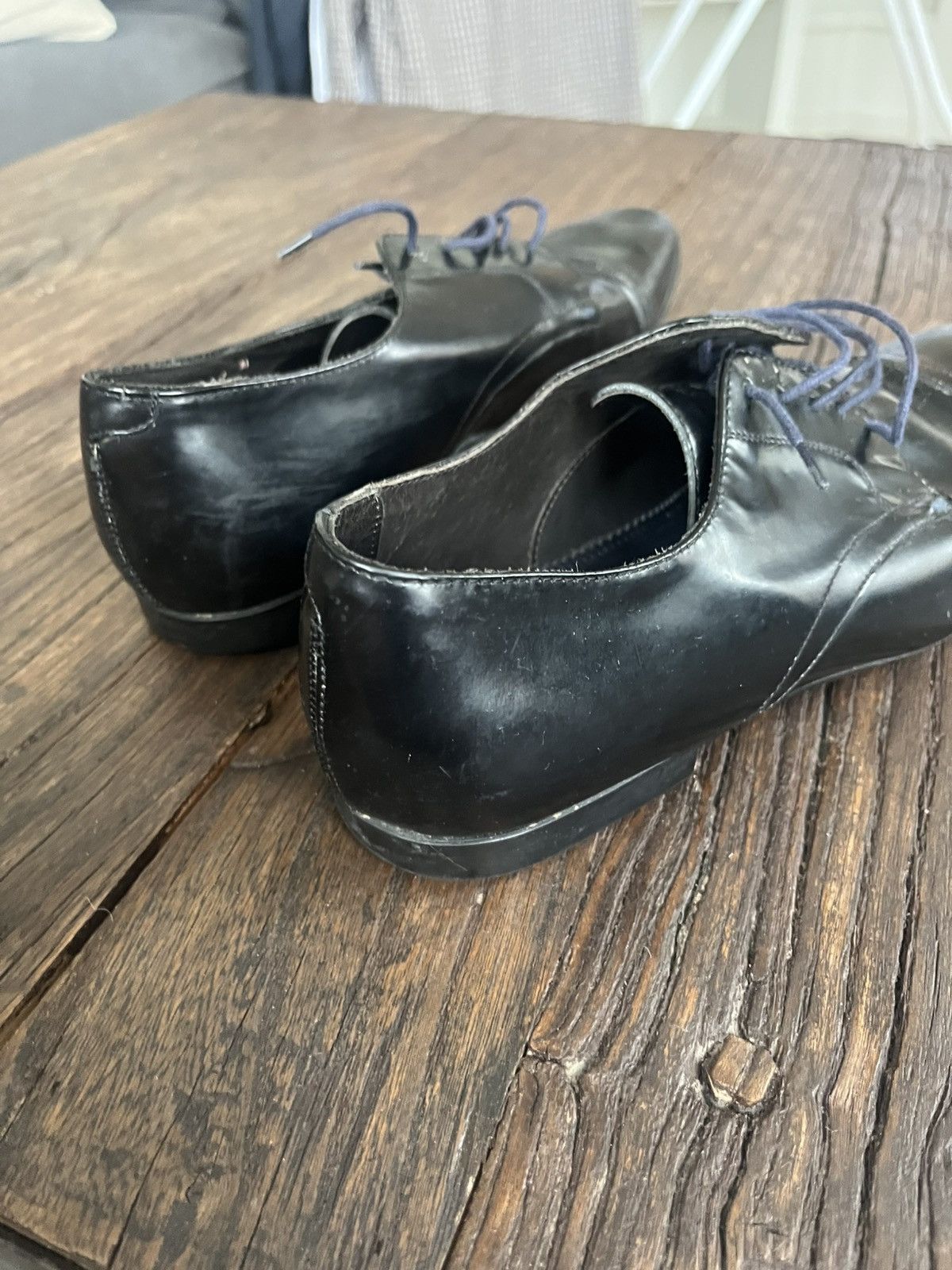 Paul Smith Paul Smith Black Leather Oxford Shoes UK7 Size US 8 / EU 41 - 3 Thumbnail