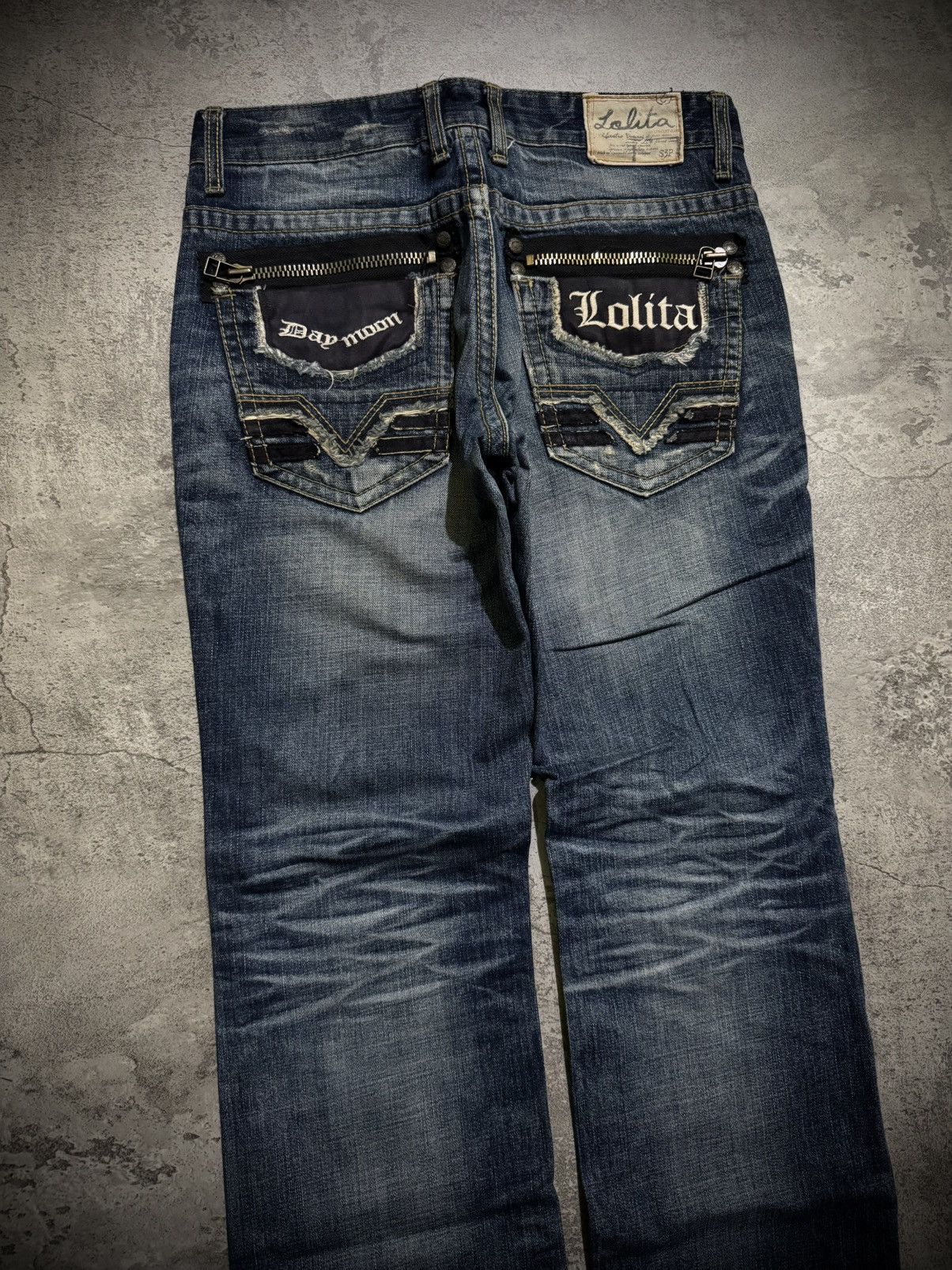 Japanese Brand LOLITA JEANS IFSIXWASNINE DISTRESSED BOOTCUT JEANS Size US 32 / EU 48 - 2 Thumbnail