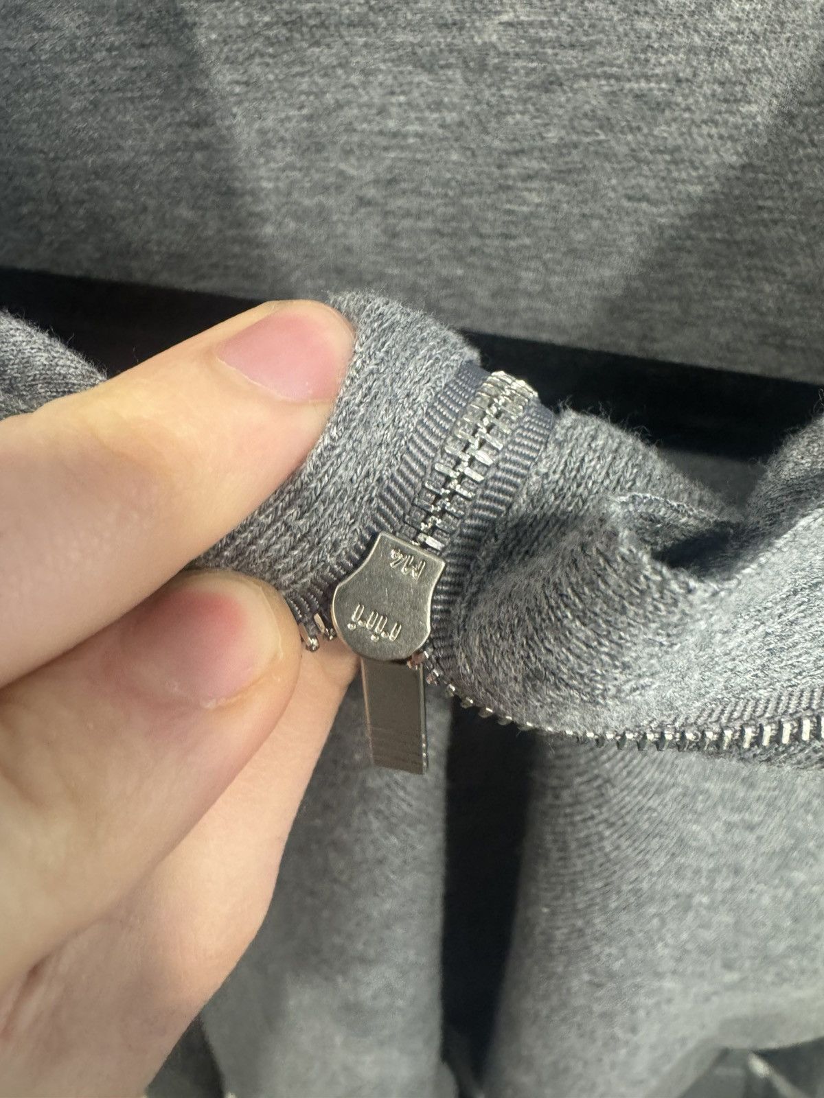 Thom Browne Thom Browne Grey Double-Face Funnel Neck Half-Zip Sweater Size US L / EU 52-54 / 3 - 10 Thumbnail