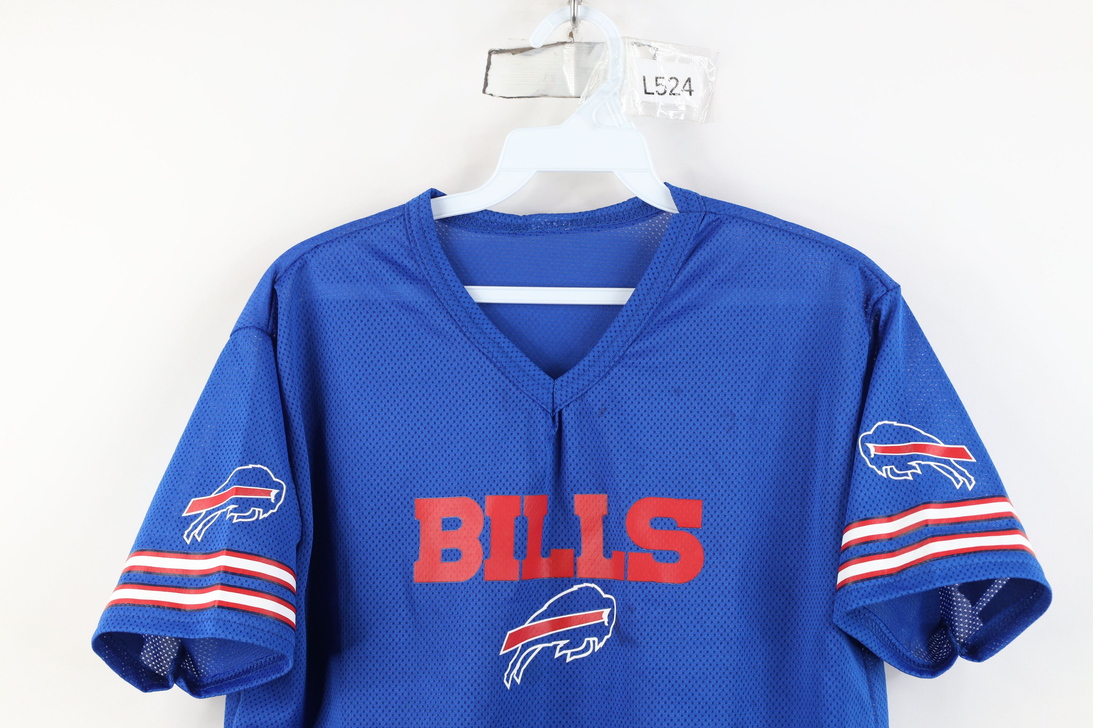 Vintage Vintage 90s Buffalo Bills Football Jersey T-Shirt Mesh Size S / US 4 / IT 40 - 2 Thumbnail