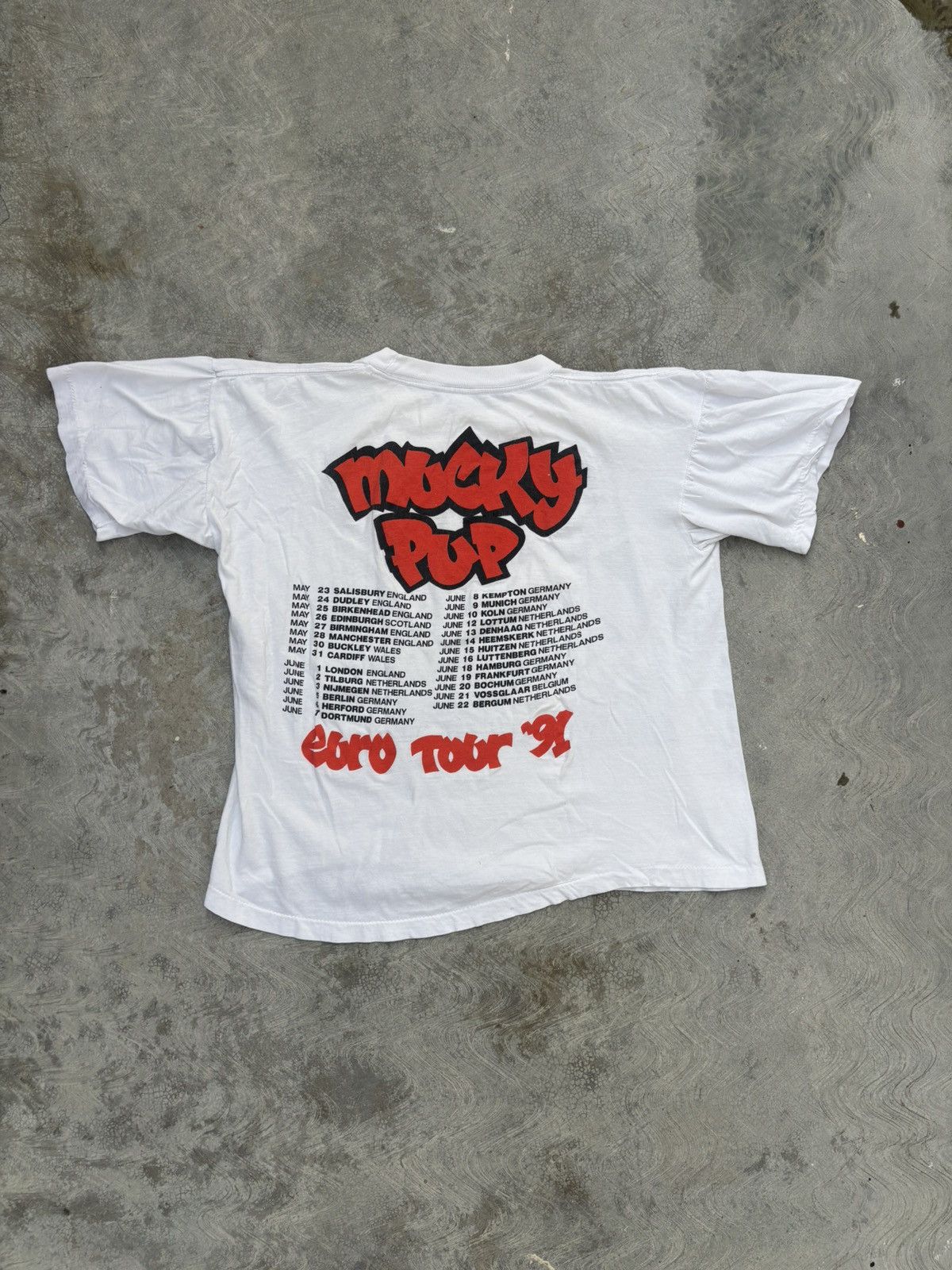 Band Tees Vintage 1991 Mucky Pup Tour T Shirt Size US L / EU 52-54 / 3 - 2 Thumbnail