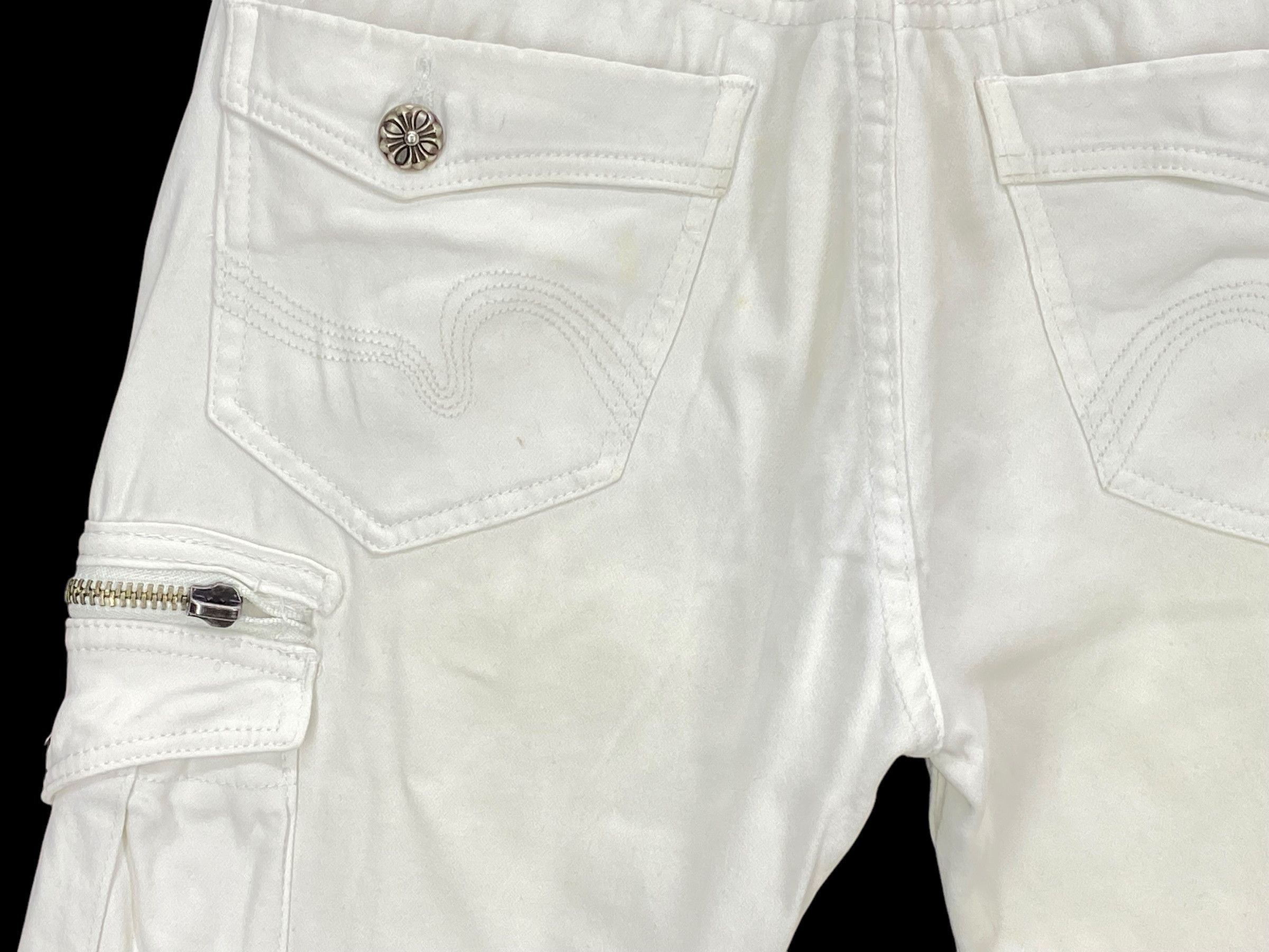 In The Attic In The Attic Japanese Distressed Punk Goth Bootcut Pants Size US 29 - 8 Thumbnail