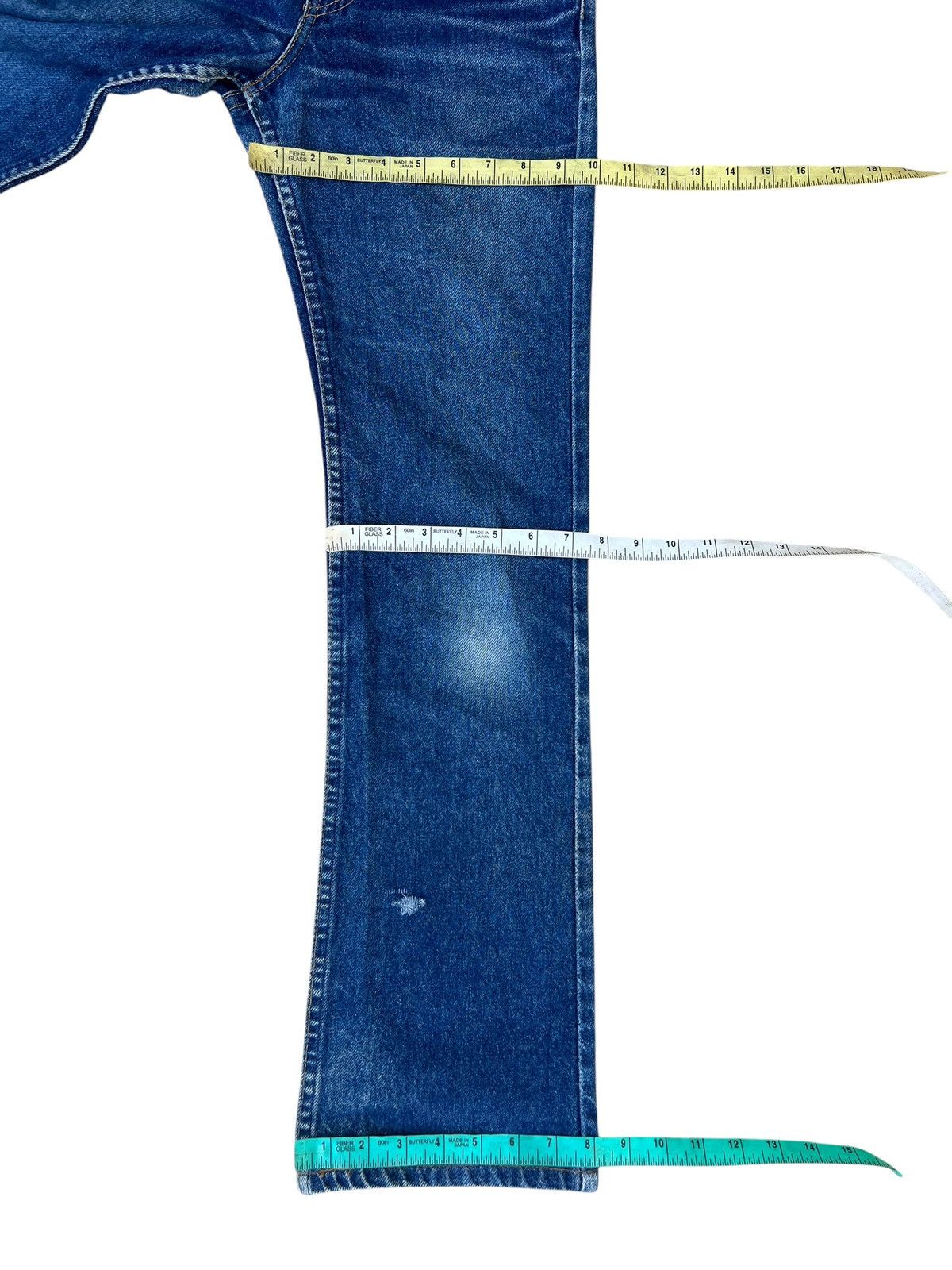 Levi's Vintage 1994 Levi’s 517 Distressed Denim Bootcut Jeans Size US 27 - 3 Thumbnail