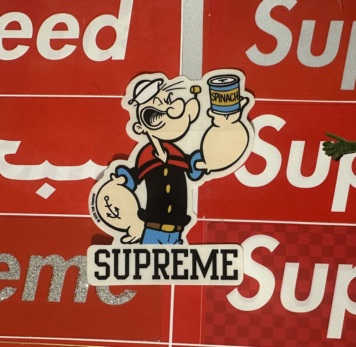 Rare × Stickers × Supreme FW10 Supreme Popeye Sticker 2010