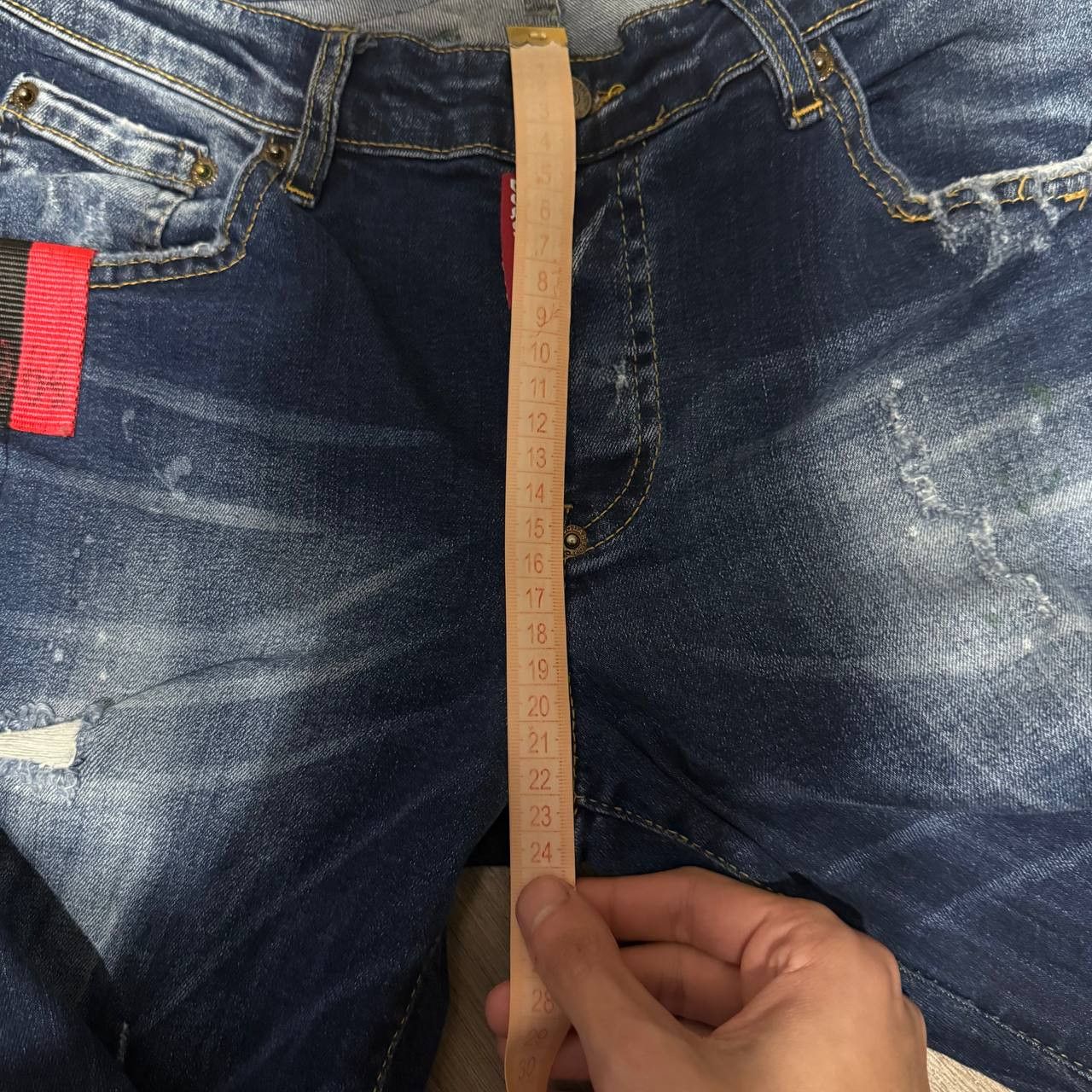 Dsquared2 Dsquared2 Men Blue Denim Jeans Size 44 Made in Italy Size US 28 / EU 44 - 11 Thumbnail