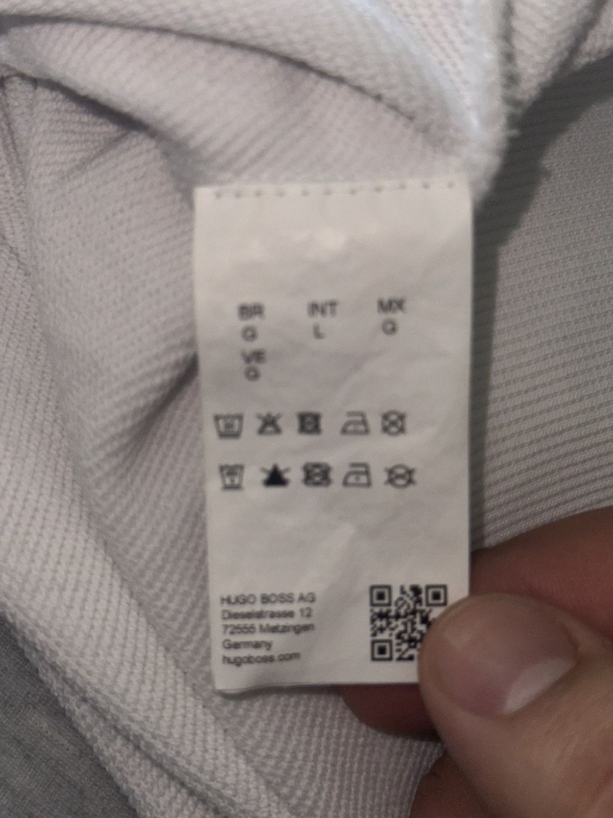 Hugo Boss Hugo Boss White Dollins Sweatshirt Size US L / EU 52-54 / 3 - 6 Thumbnail