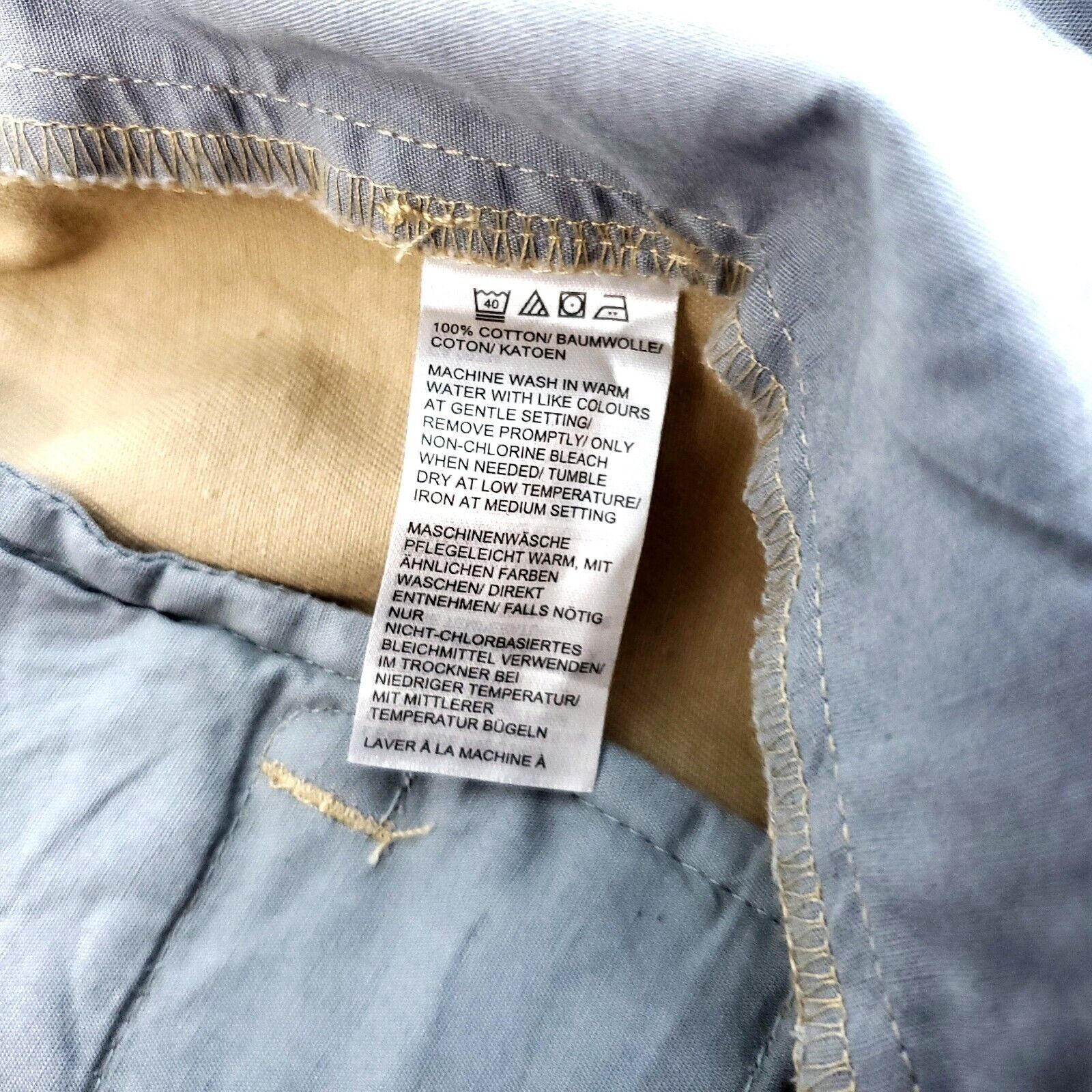 Black Brown 1826 NEW Black Brown 1826 Tan Flat Front Chino Pants 48/35 Flat F Size US 44 / EU 60 - 9 Thumbnail