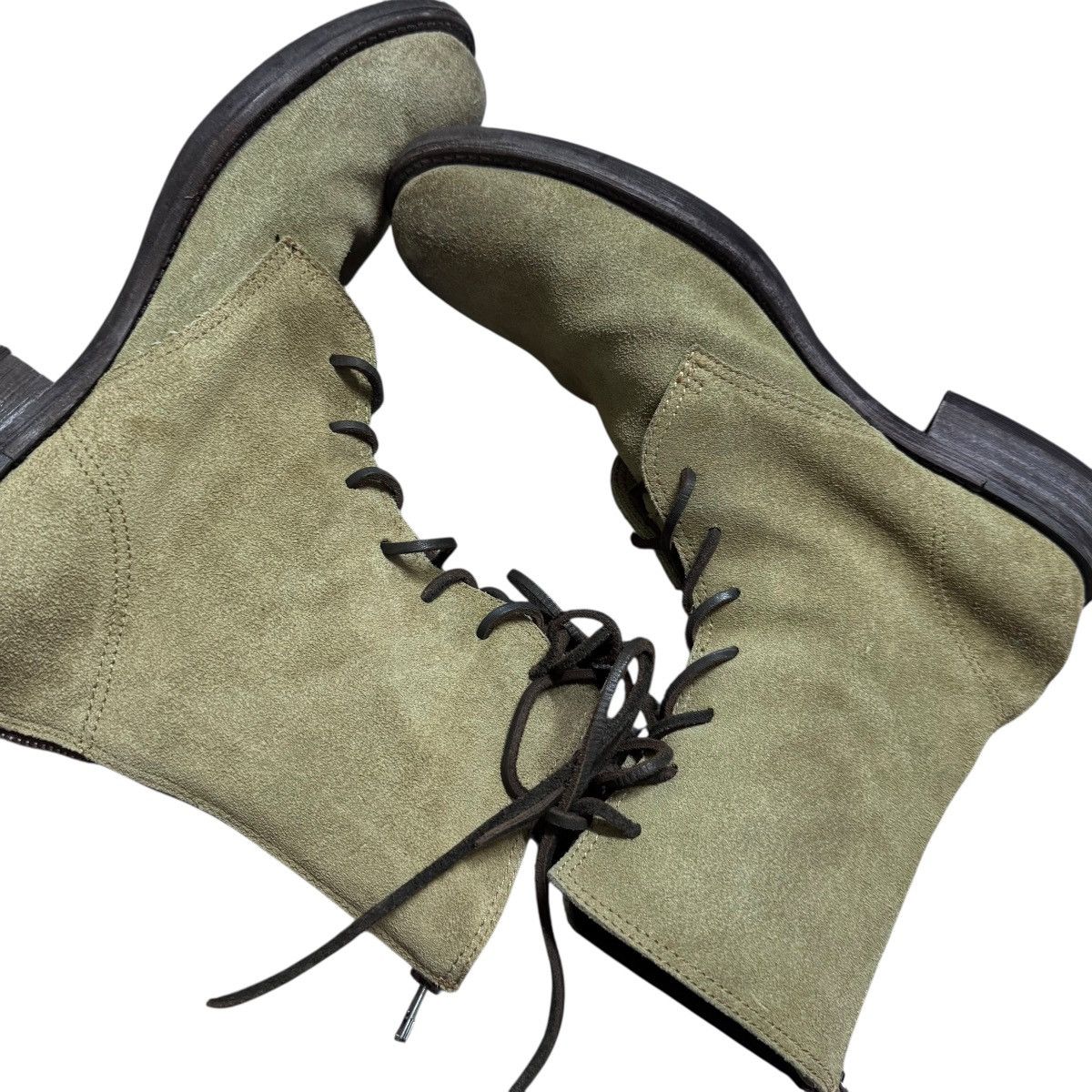 BUFFALO BOBS Buffalo Bobs Back Zip Suade Leather Boots Size US 10 / EU 43 - 5 Thumbnail