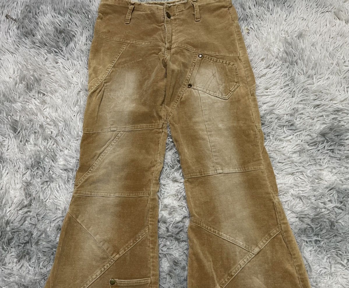 Japanese Brand × Vintage 2000s ISAMU KATAYAMA INSPIRED PATCHWORCK MULTI POCKET JEANS Size 27" / US 4 / IT 40 - 5 Thumbnail