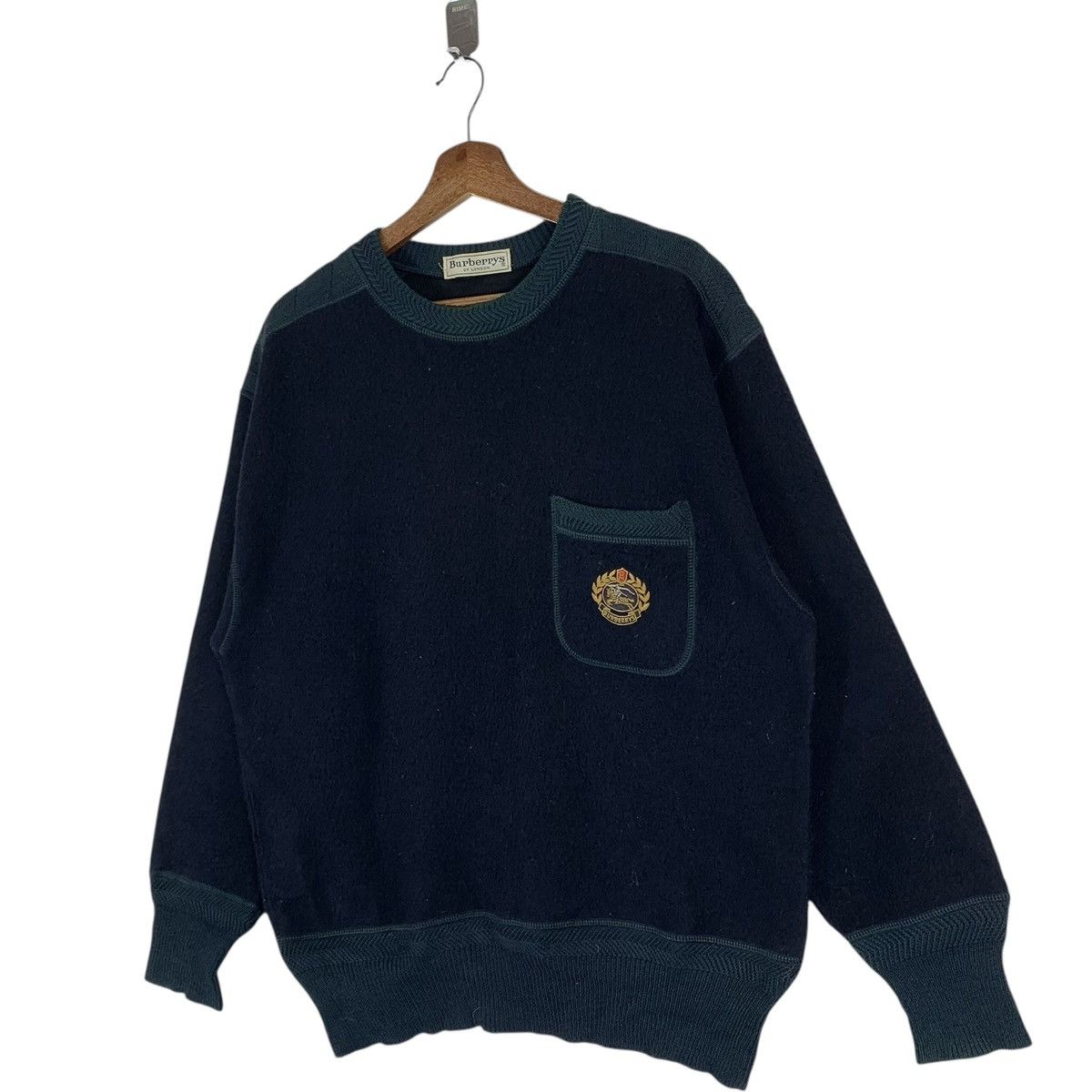 Burberry VINTAGE BURBERRYS OF LONDON KNITWEAR SWEATER Size US M / EU 48-50 / 2 - 2 Thumbnail