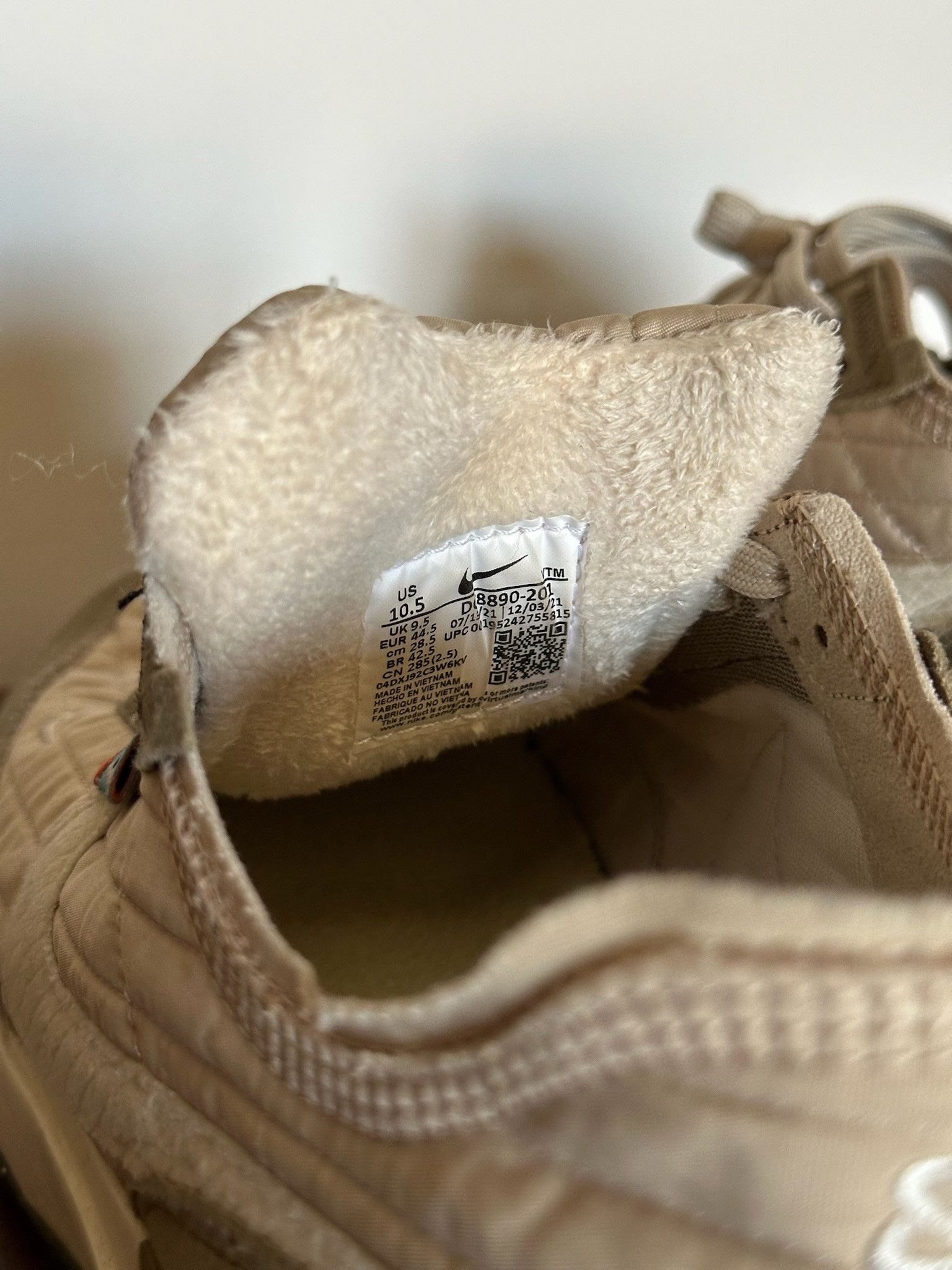 Nike Nike Waffle One Premium 'Rattan' DC8890-201 Men's Shoes Size US 10.5 / EU 43-44 - 5 Thumbnail
