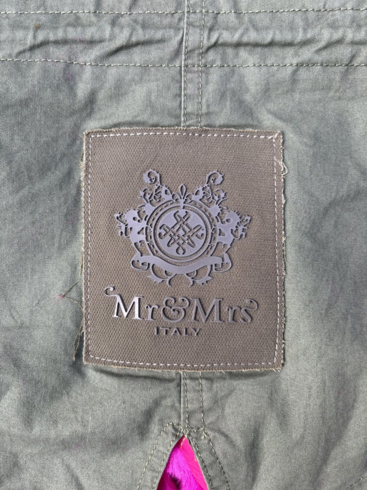 MR & MRS ITALY Fox Fur Hooded Bomber Jacket Size US S / EU 44-46 / 1 - 9 Thumbnail