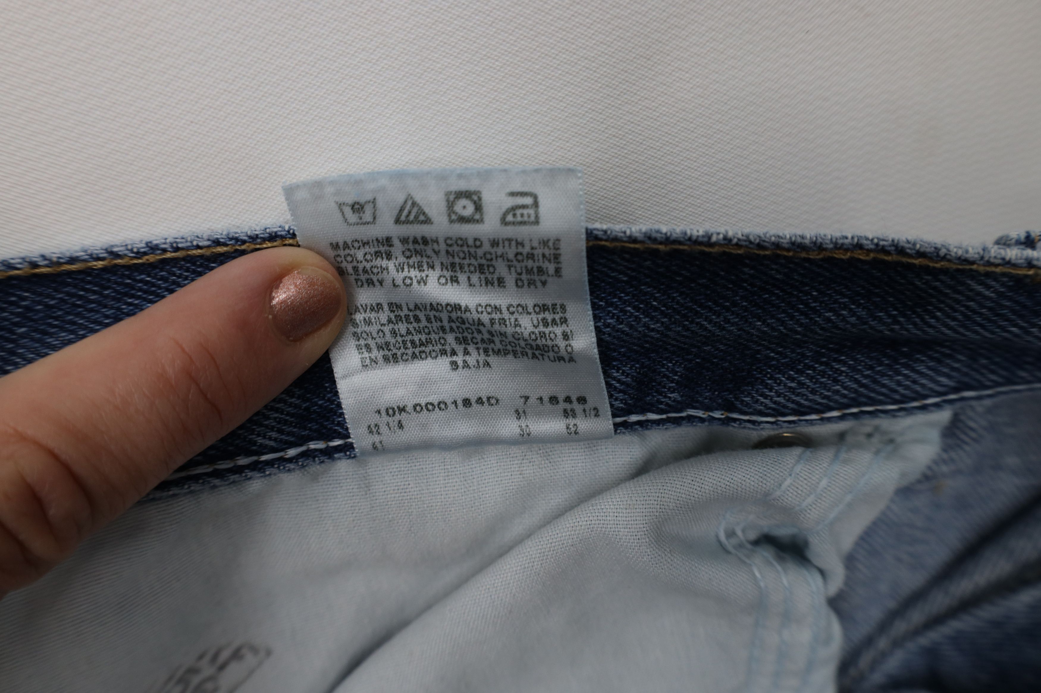 Wrangler Vintage Y2K Wrangler Wide Leg Denim Jeans Blue Cotton Size US 40 / EU 56 - 8 Thumbnail