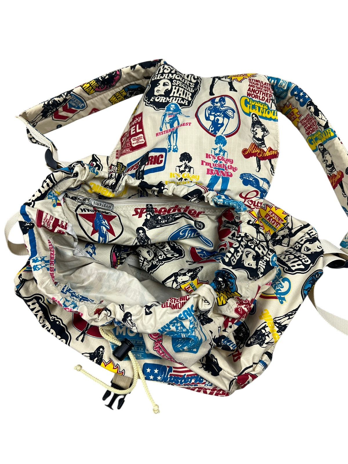 Hysteric Glamour Vintage Hysteric Glamour All-Over Print Backpack Size ONE SIZE - 18 Thumbnail