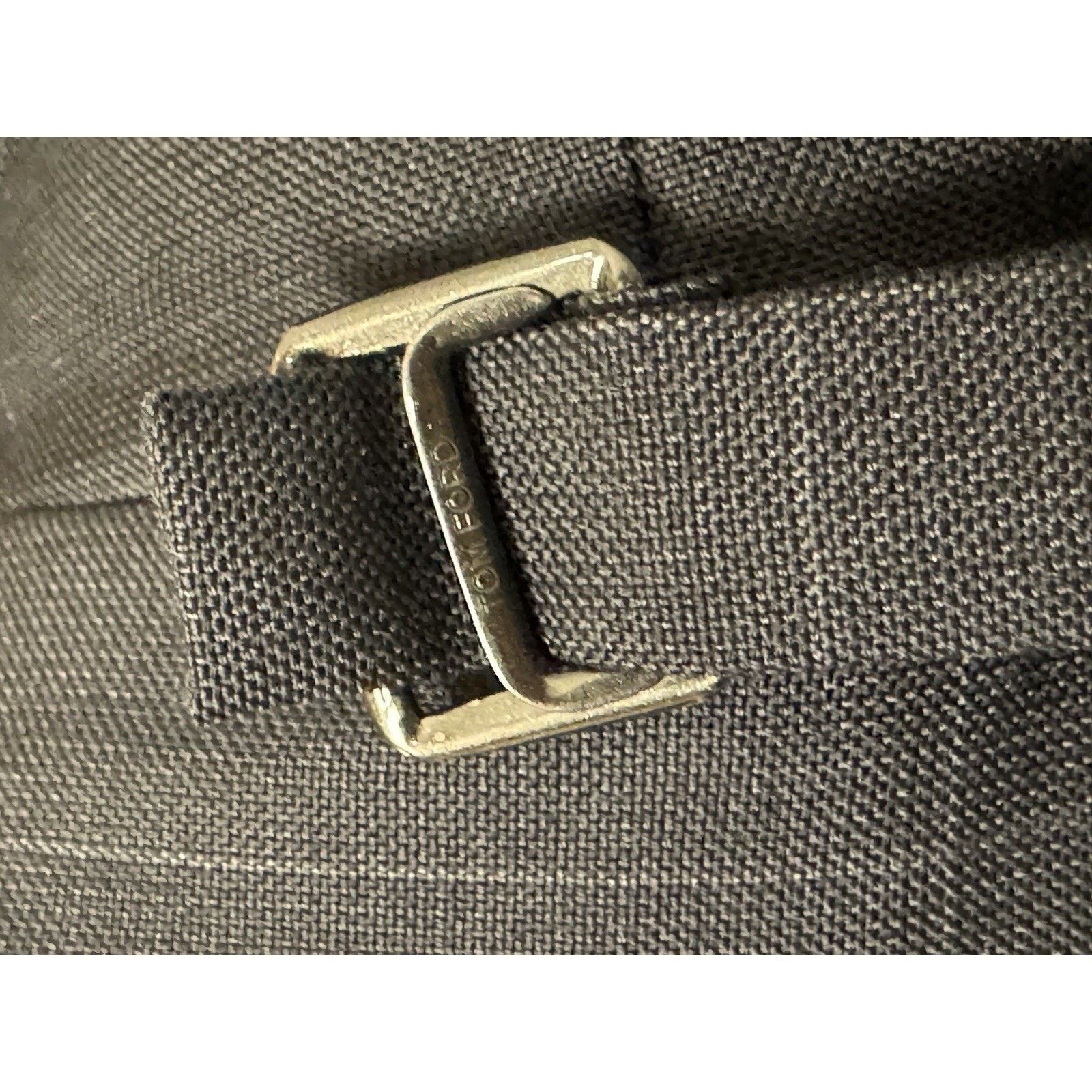Tom Ford Tom Ford Navy Windowpane Suit 2 Pc Peak 58IT 48R US 39x30 Size 48R - 11 Thumbnail