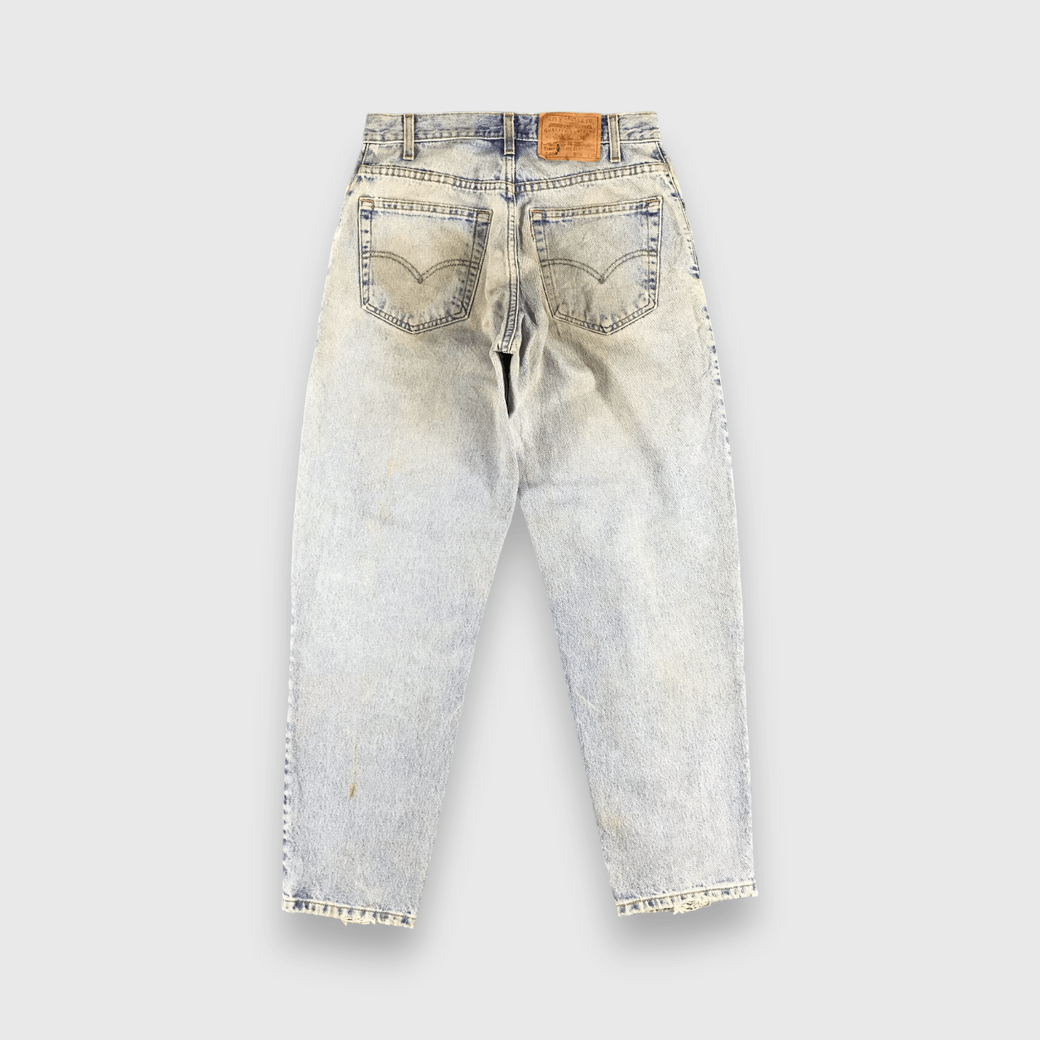 Levi's Vintage 90s Light Wash Levis 560 Jeans-J1499 Size US 30 / EU 46 - 2 Thumbnail
