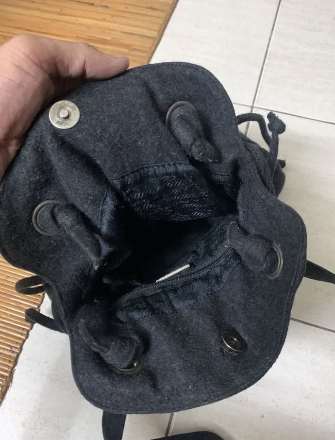Prada prada wool bucket bag Size ONE SIZE - 5 Thumbnail