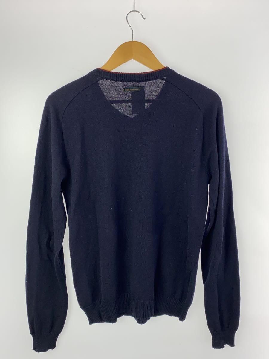Dolce & Gabbana Plaid Stitch Raglan Wool Knit Sweater Size US M / EU 48-50 / 2 - 2 Thumbnail