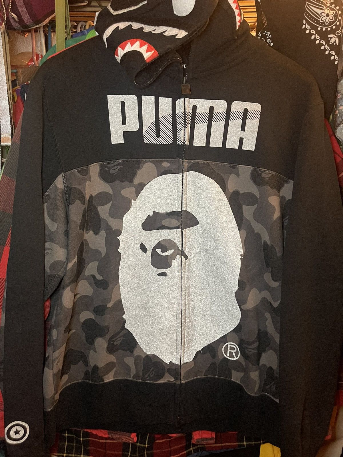 Bape BAPE X PUMA HOODIE Grailed