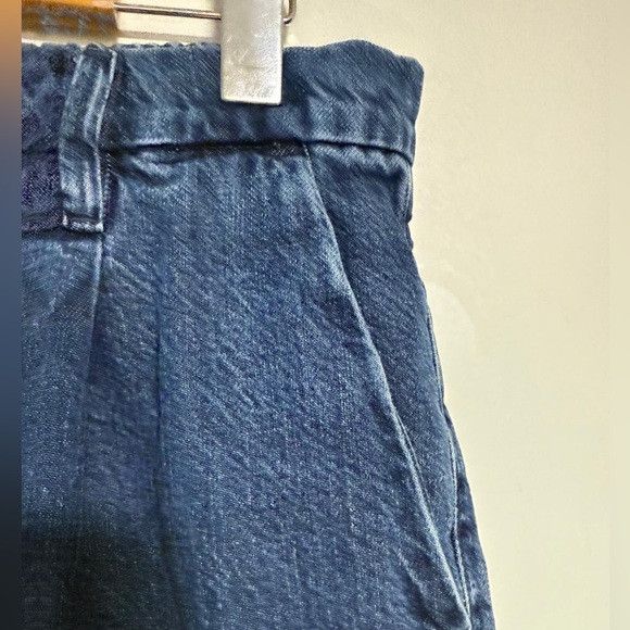 Uniqlo Uniqlo Wide-Leg Jeans Blue Lyocell Blend M (28–29” Waist) Size 28" / US 6 / IT 42 - 5 Thumbnail