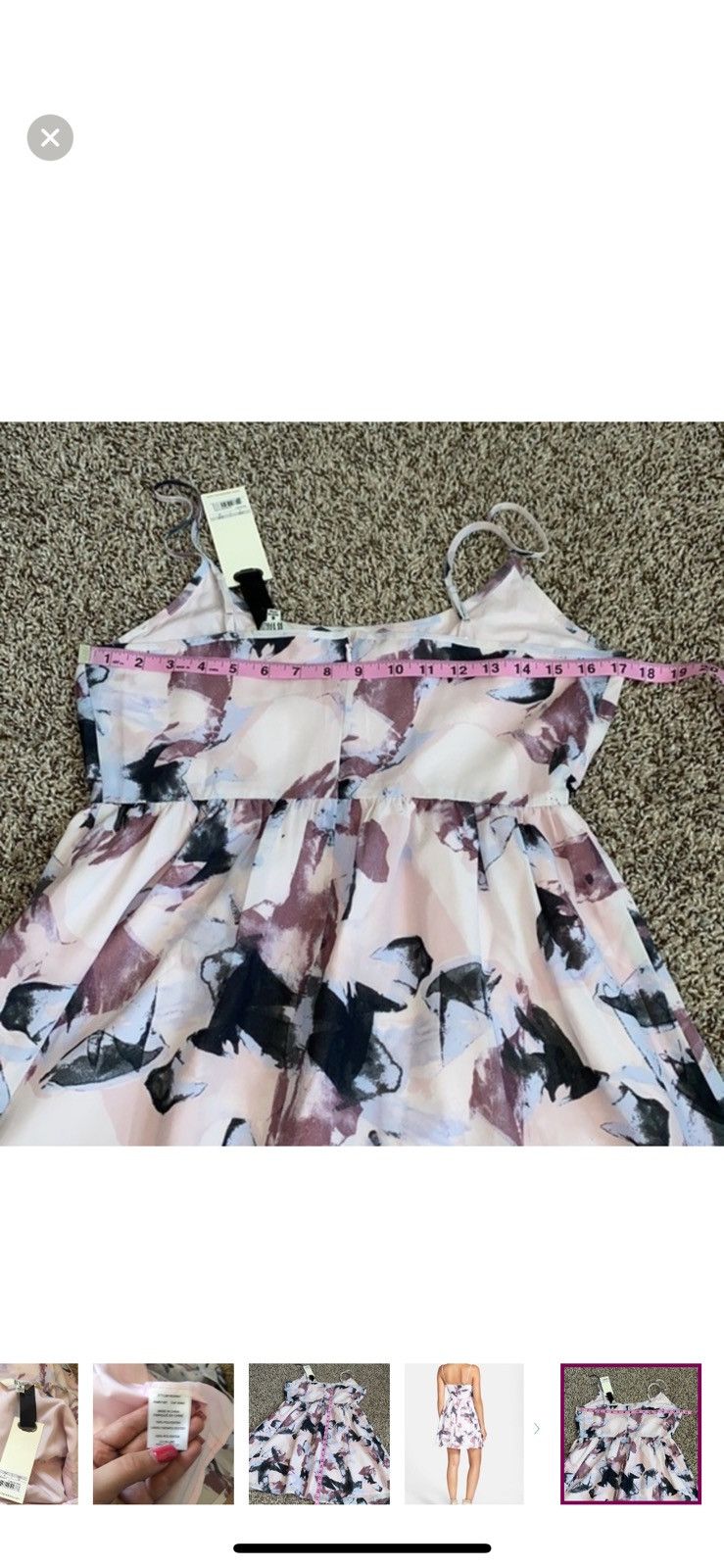 BB Dakota Bb Dakota quillen print babydoll dress size 6 Size M / US 6-8 / IT 42-44 - 6 Thumbnail