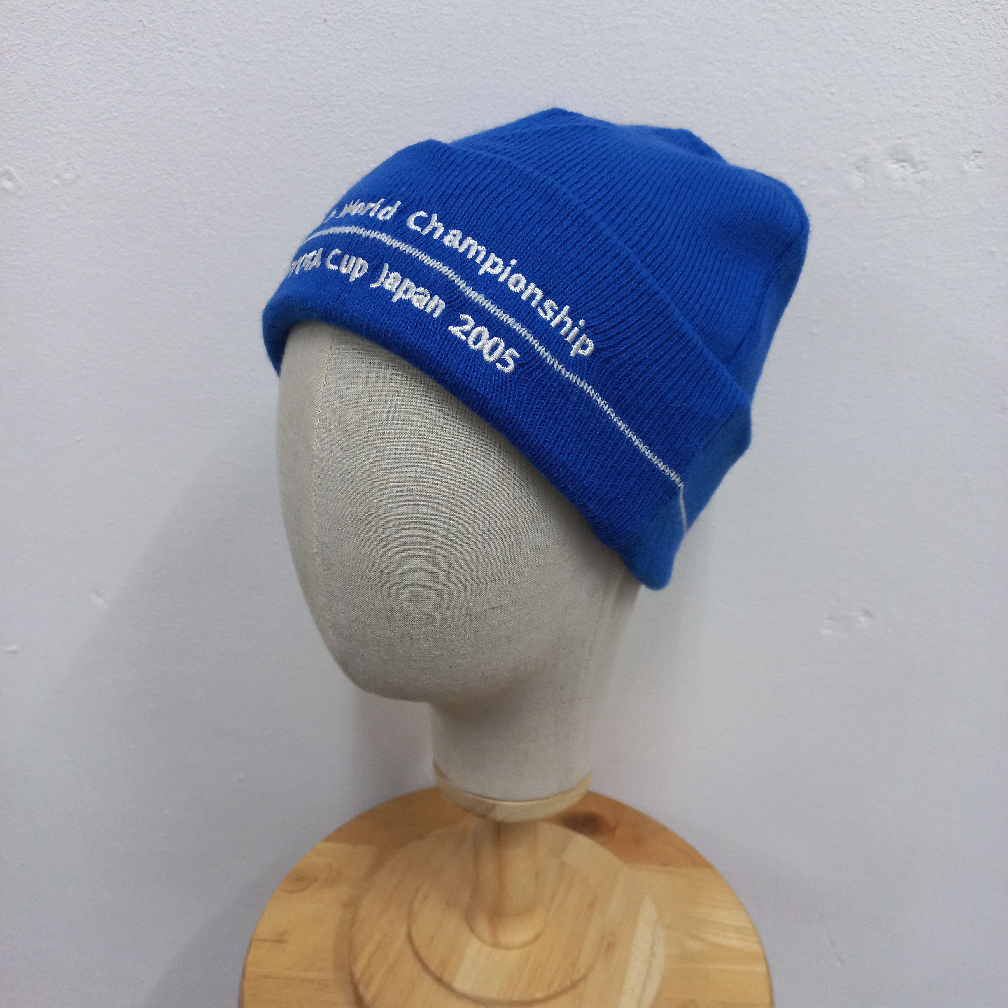 Japanese Brand 💥Vintage y2k fifa world club championship toyota cup beanie Size ONE SIZE - 2 Thumbnail