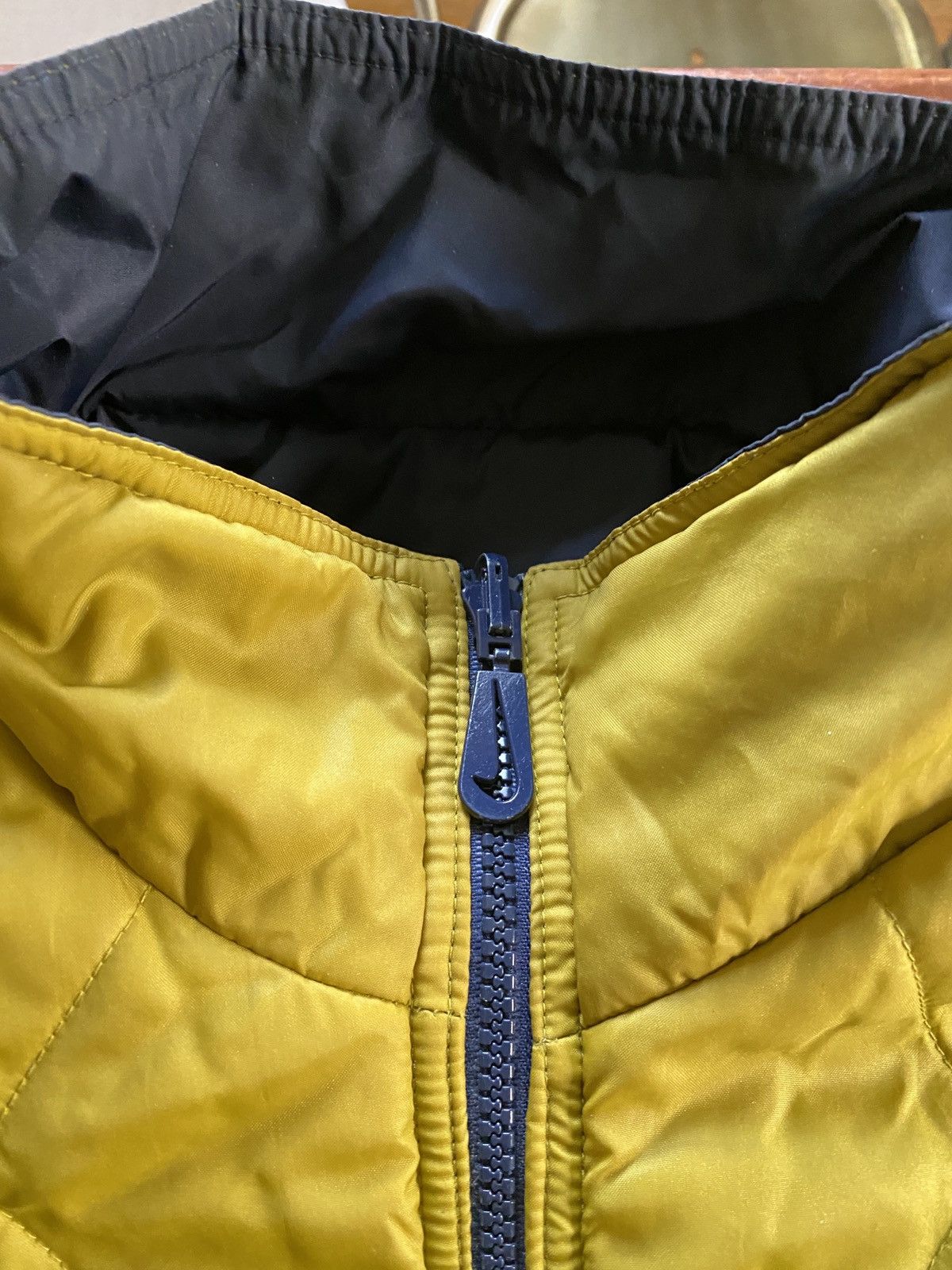 Nike × Vintage Vintage 90’s Nike Air Mini Swoosh Reversible Full Zip Jacket Size US L / EU 52-54 / 3 - 5 Thumbnail