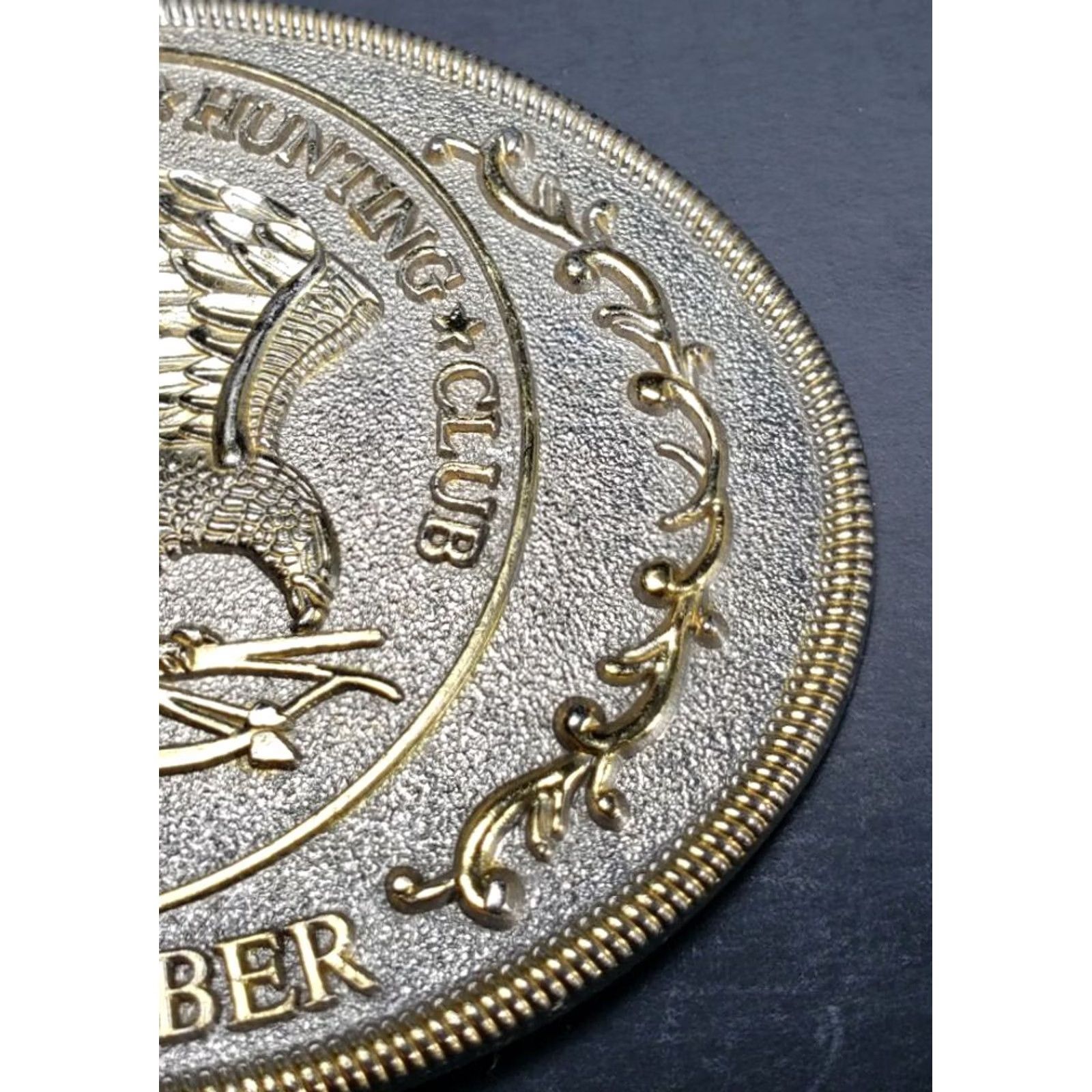Vintage VINTAGE North American Hunting Club Belt Buckle Eagle Shirt Unbranded Silver 1990s Cowboy Western Adult Unisex Rockabilly Mens Womens Boys Girls Size ONE SIZE - 5 Thumbnail