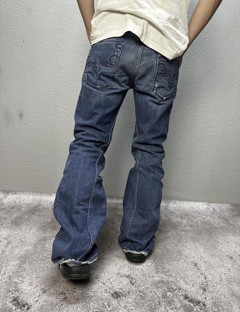 Diesel Vintage Y2K Faded Baggy Cargo Pants Watanabe Distressed Size US 31 - 3 Thumbnail