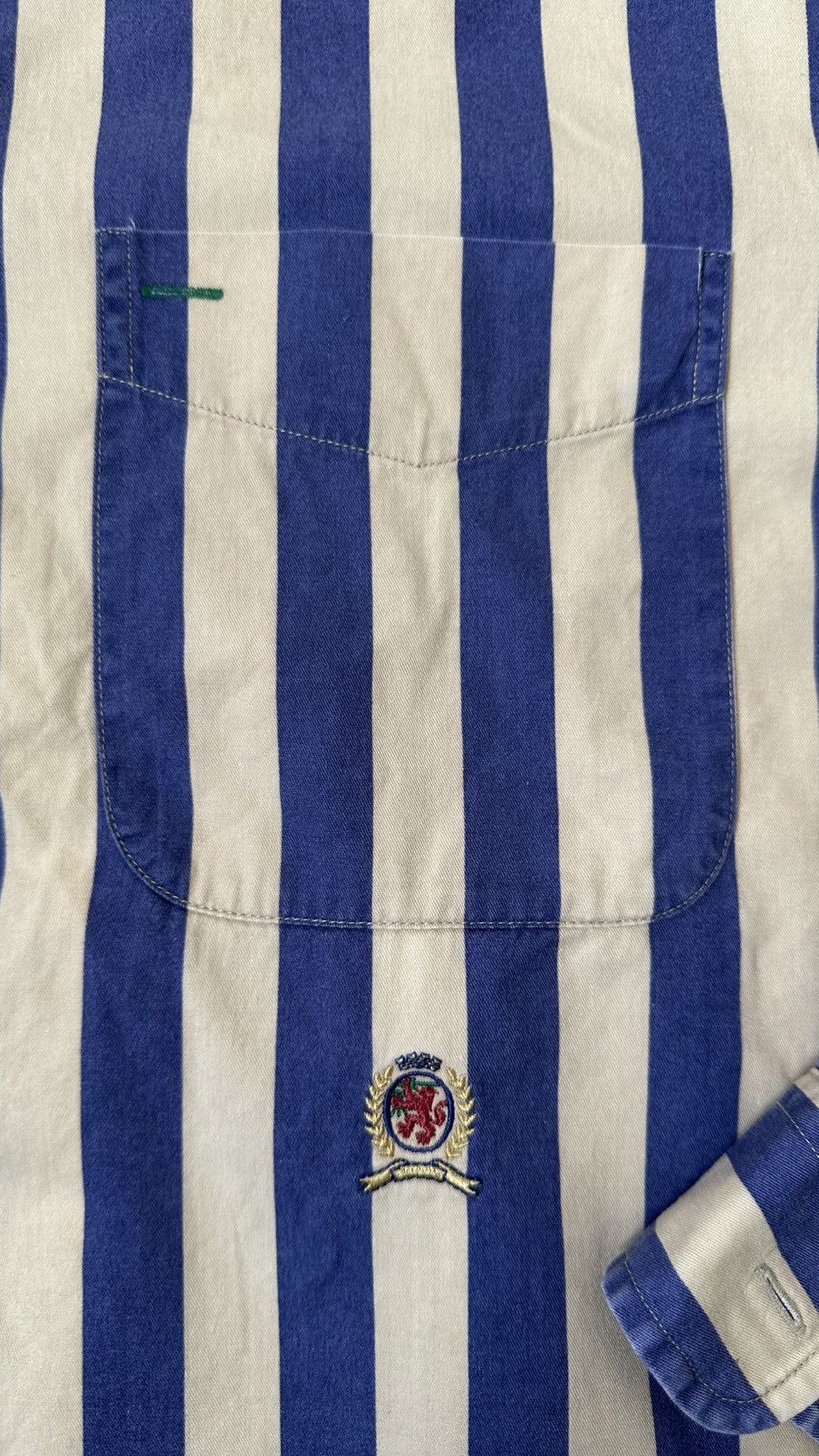Tommy Hilfiger VINTAGE TOMMY HILFIGER STRIPES SHIRT Size US XL / EU 56 / 4 - 3 Thumbnail