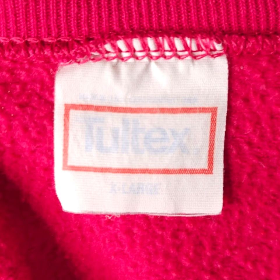 Tultex VINTAGE Tultex Sweatshirt Mens Large Pink 80s 90s Made In USA Crew Neck Long Sleeve Cotton Blend Shirt Mens Pink Tultex Sweatshirt Size US L / EU 52-54 / 3 - 5 Thumbnail