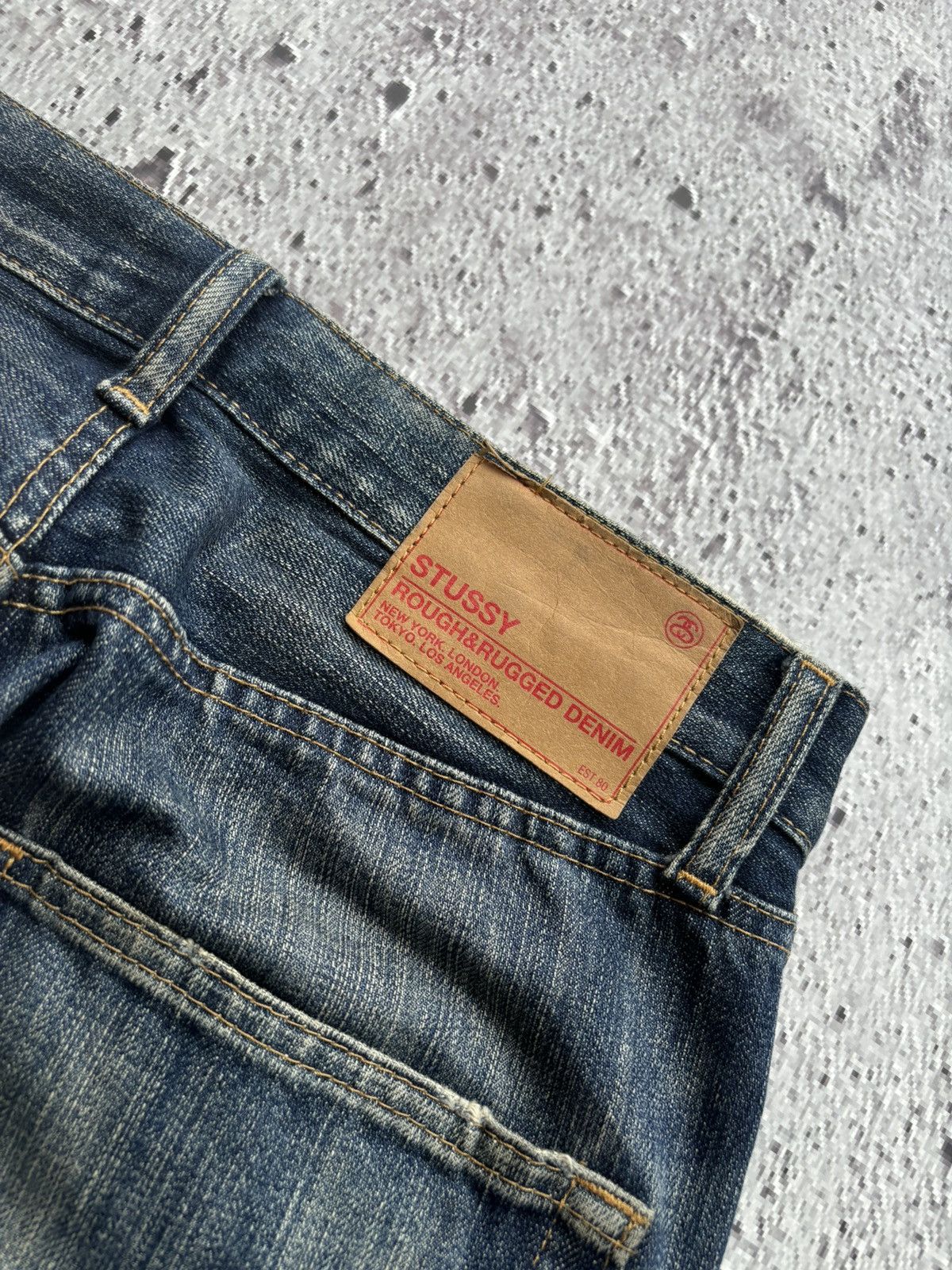 Stussy 2000's Stussy SS Logo denim jeans Size US 28 / EU 44 - 8 Thumbnail