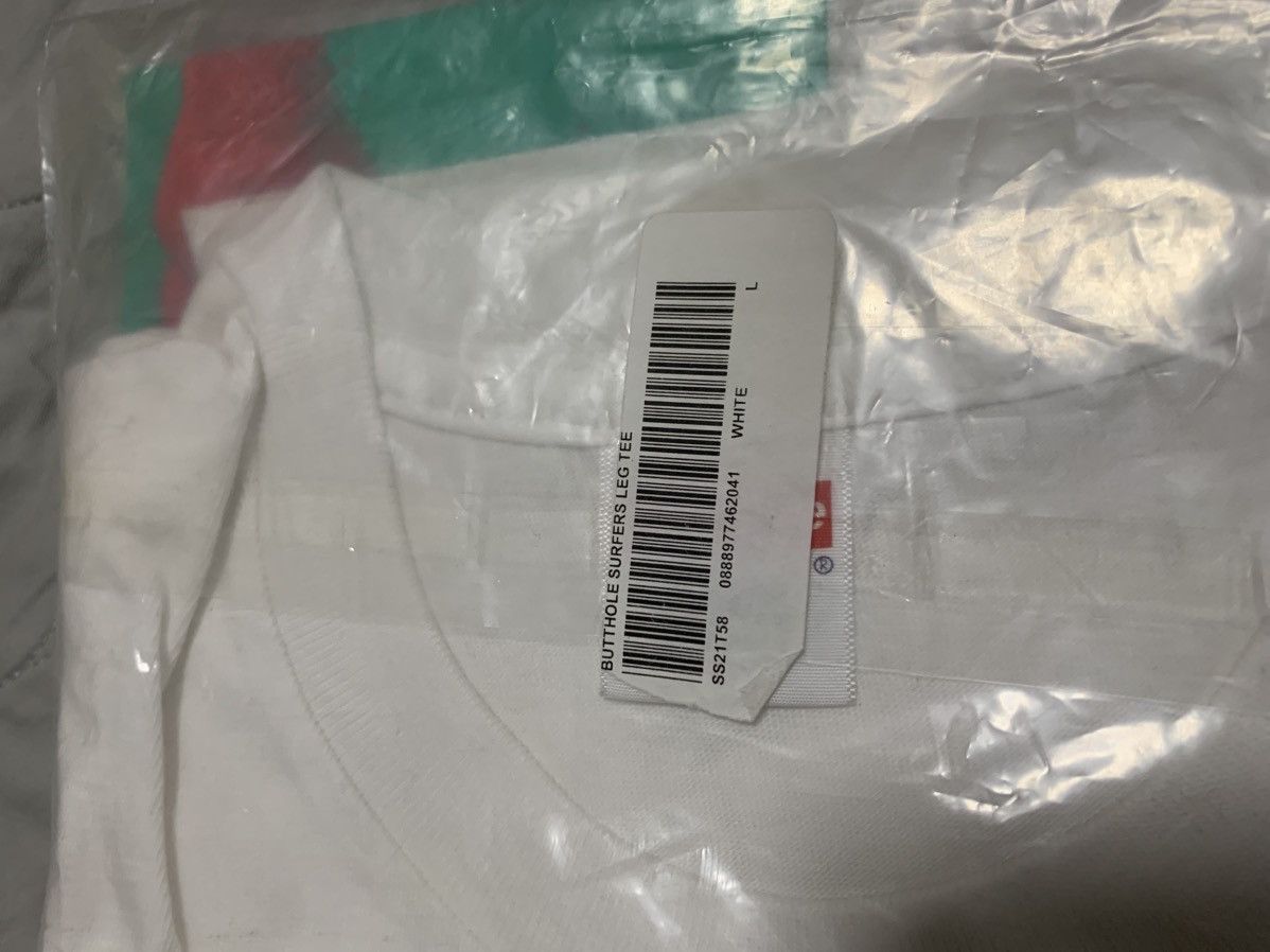 Supreme Supreme Butthole Surfers Leg Tee White Large Size US L / EU 52-54 / 3 - 5 Thumbnail