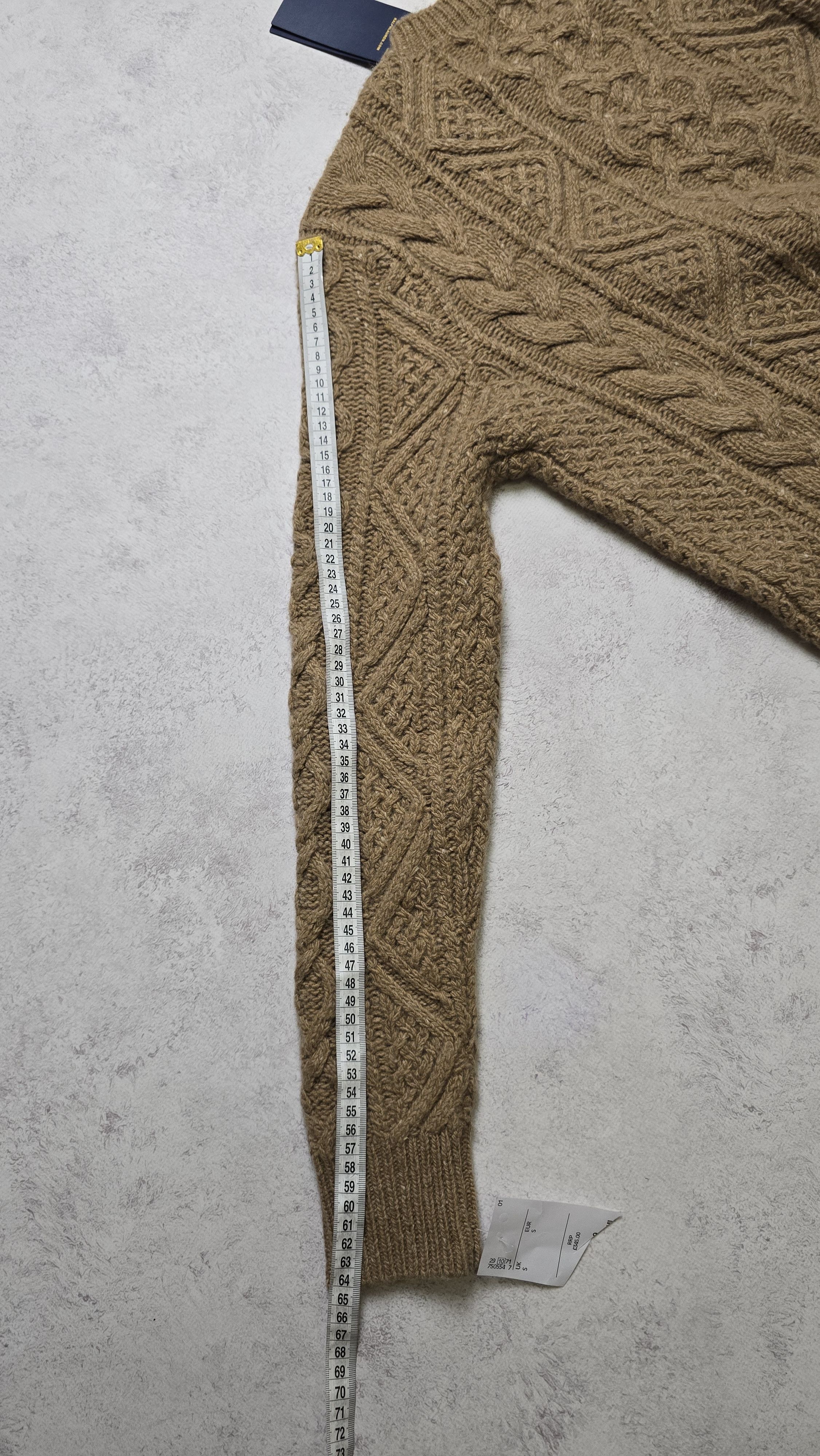 Polo Ralph Lauren Polo Ralph Lauren Knitted 100% Merino Wool Sweater RRP 345£ Size US S / EU 44-46 / 1 - 4 Thumbnail