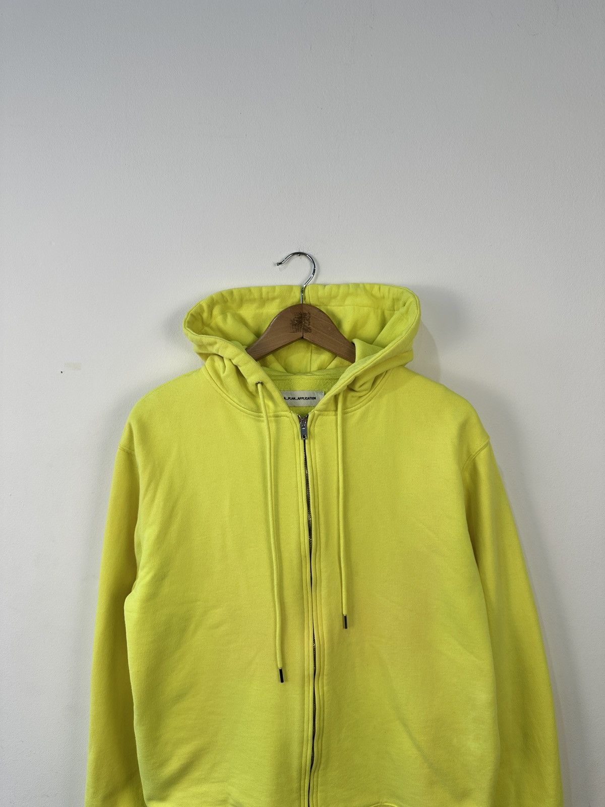 Other A_PLAN_APPLICATION Full Zip Hoodie Neon Yellow Raccagni Zip Size US XS / EU 42 / 0 - 5 Thumbnail