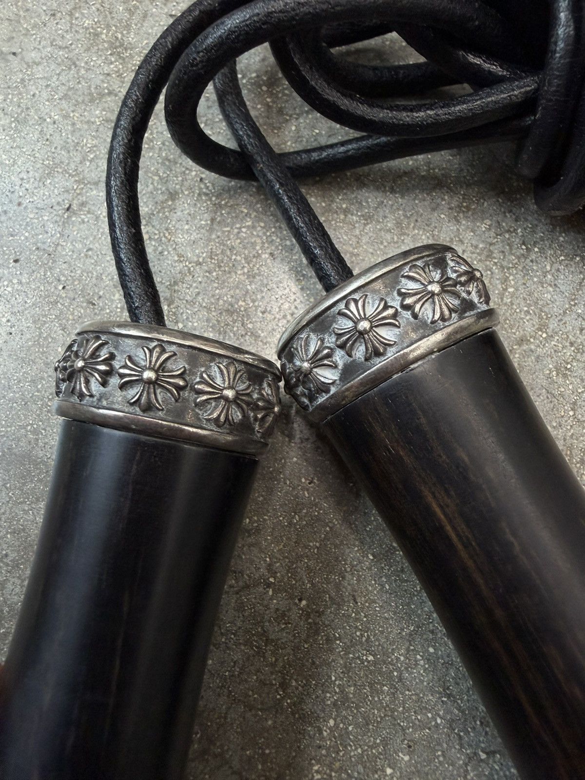 Chrome Hearts Chrome Hearts Ebony Wood Jump Rope Size ONE SIZE - 2 Thumbnail