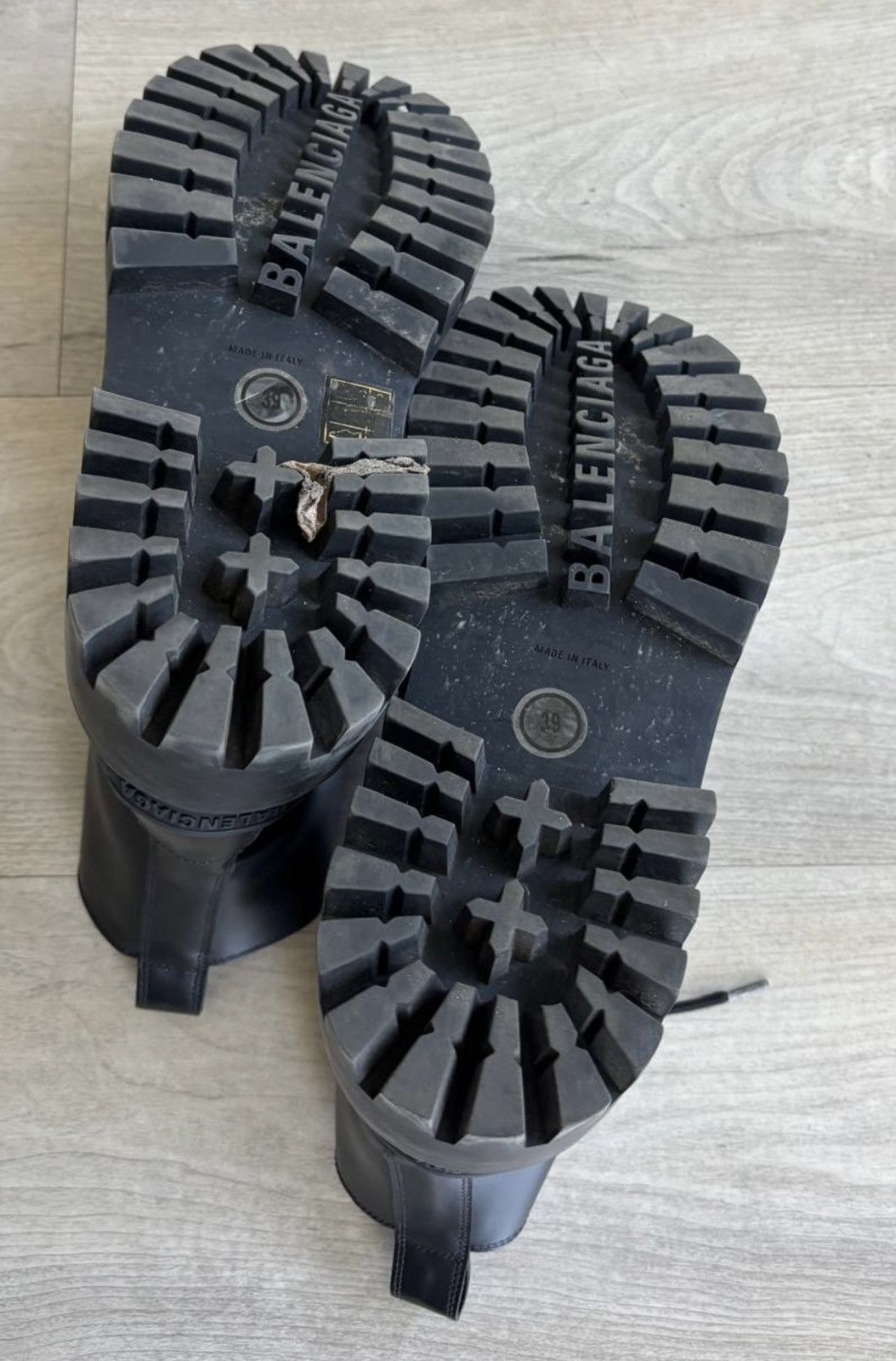 Balenciaga Leather Strike Boots Size US 7 / EU 40 - 4 Thumbnail