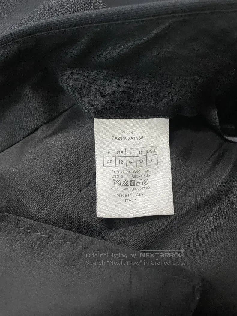 Dior Dior Black wide-leg trousers and casual trousers Size 26" / US 2 / IT 38 - 4 Thumbnail
