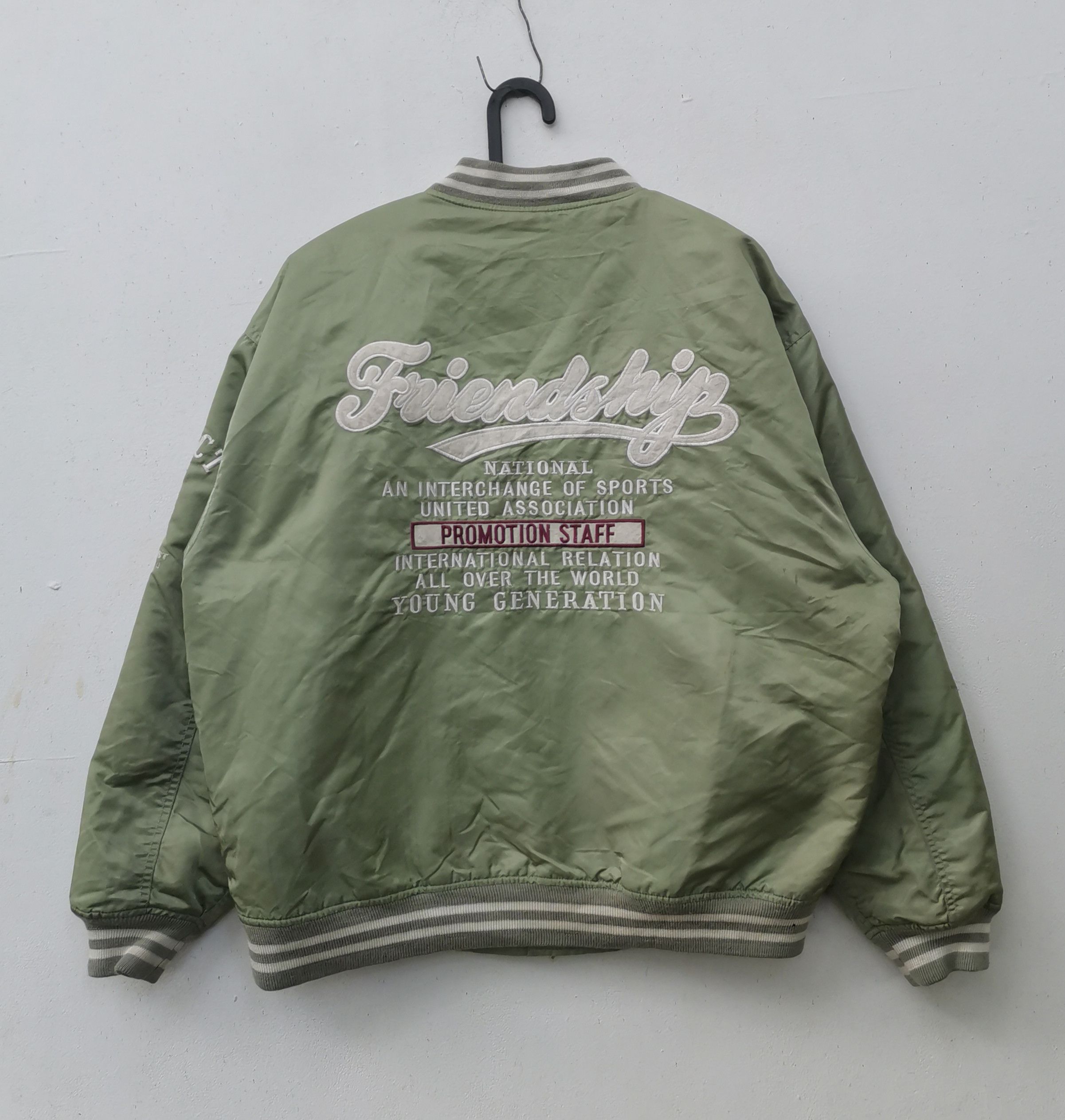 Designer × Vintage Rare vintage Bon Marlen bombers jacket Size US XL / EU 56 / 4 - 3 Thumbnail