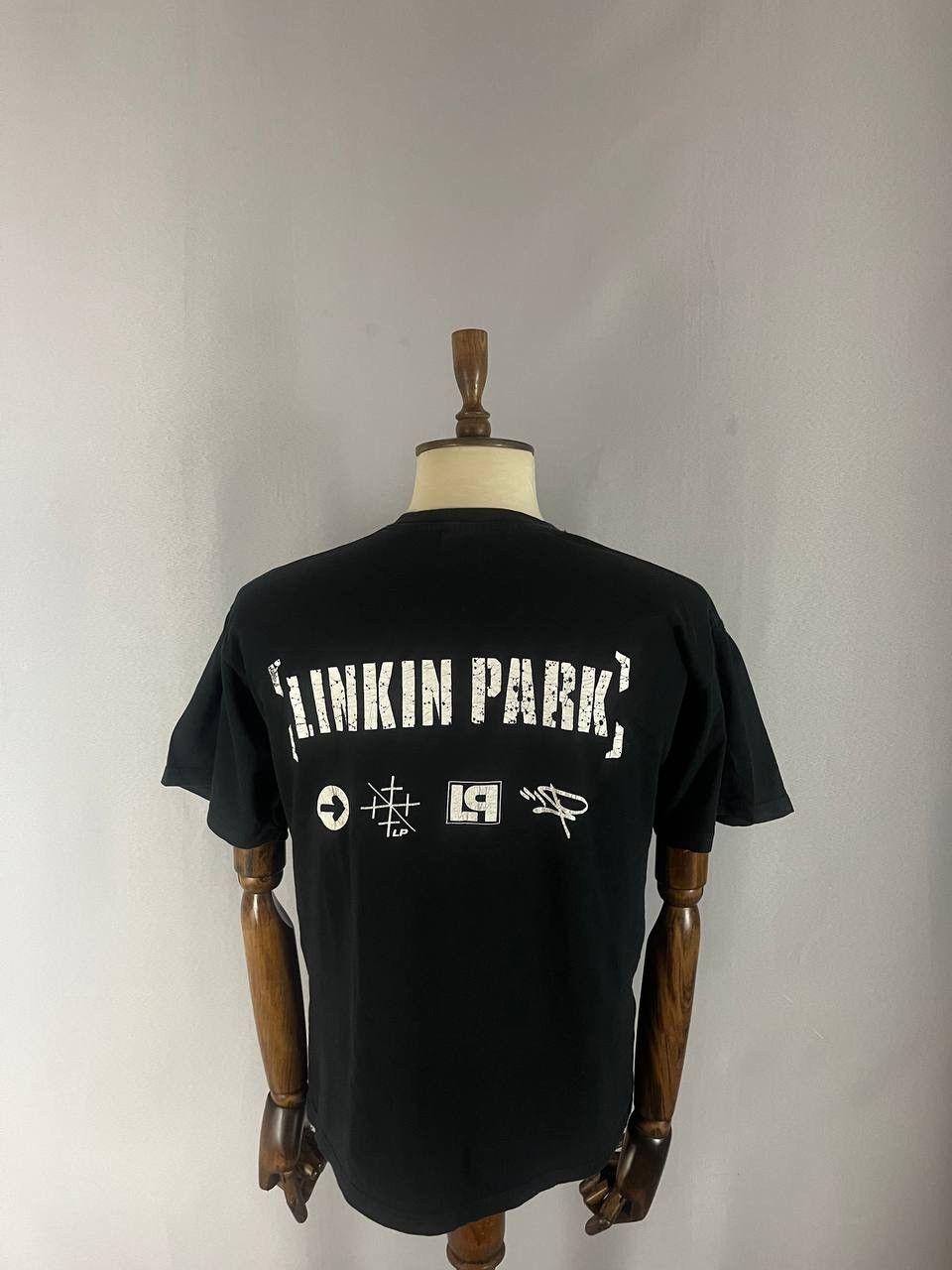 Vintage Linkin Park Vintage Tee T Shirt Black Faded Size US L / EU 52-54 / 3 - 7 Thumbnail