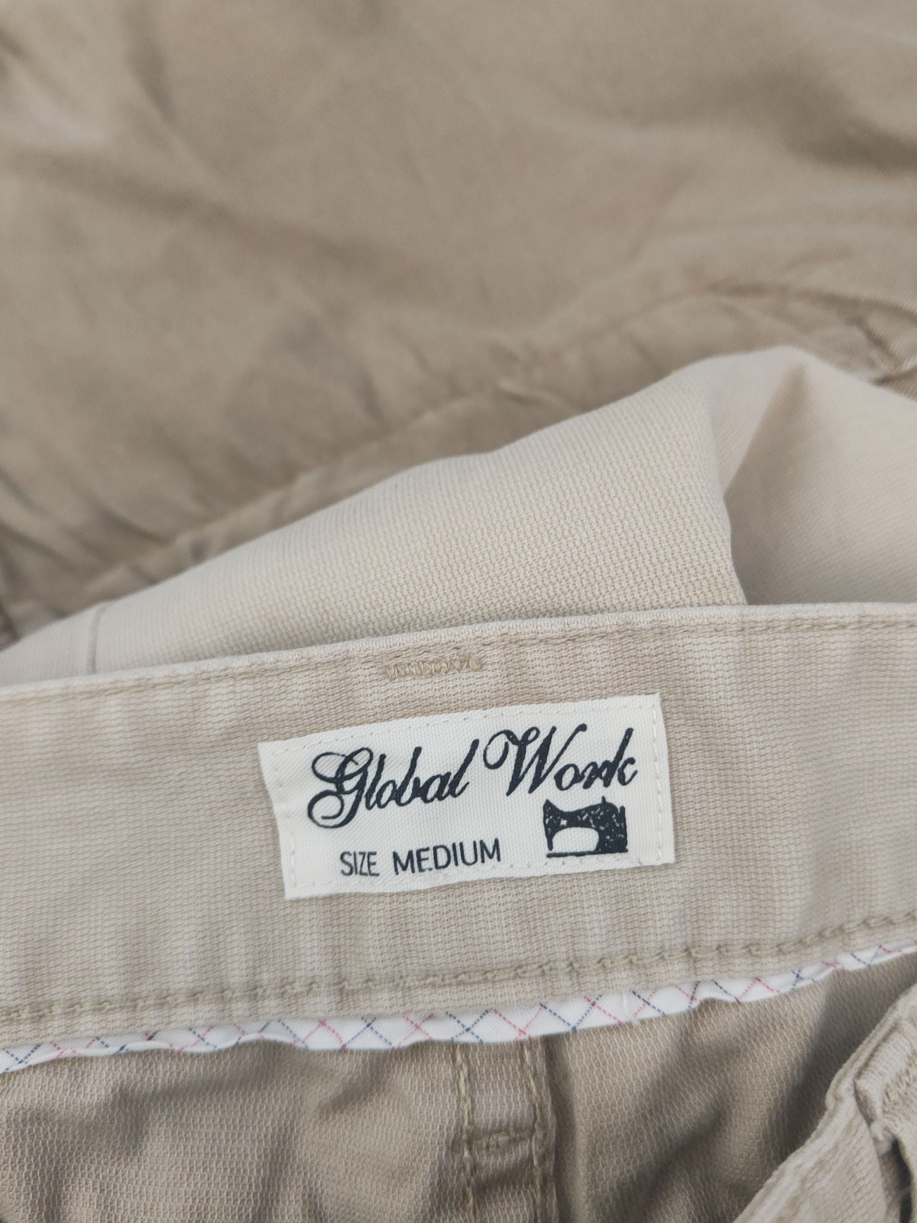 Global Work DL Global Work Ivory Multipocket Casual Pants #46-334 Size US 31 - 13 Thumbnail