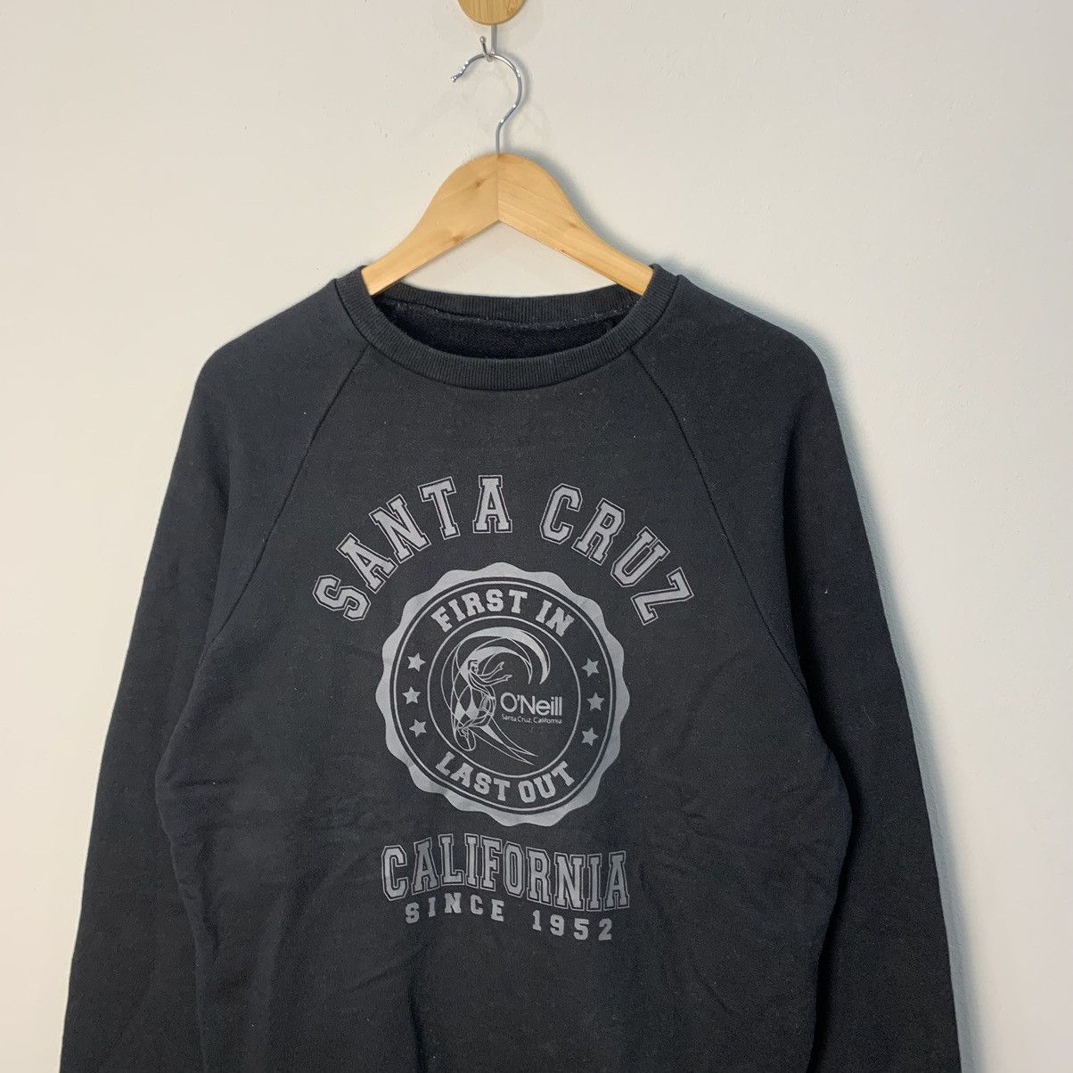 O'Neill Oneill Sweatshirt Santa Cruz Black Colour Large Size Size US L / EU 52-54 / 3 - 3 Thumbnail