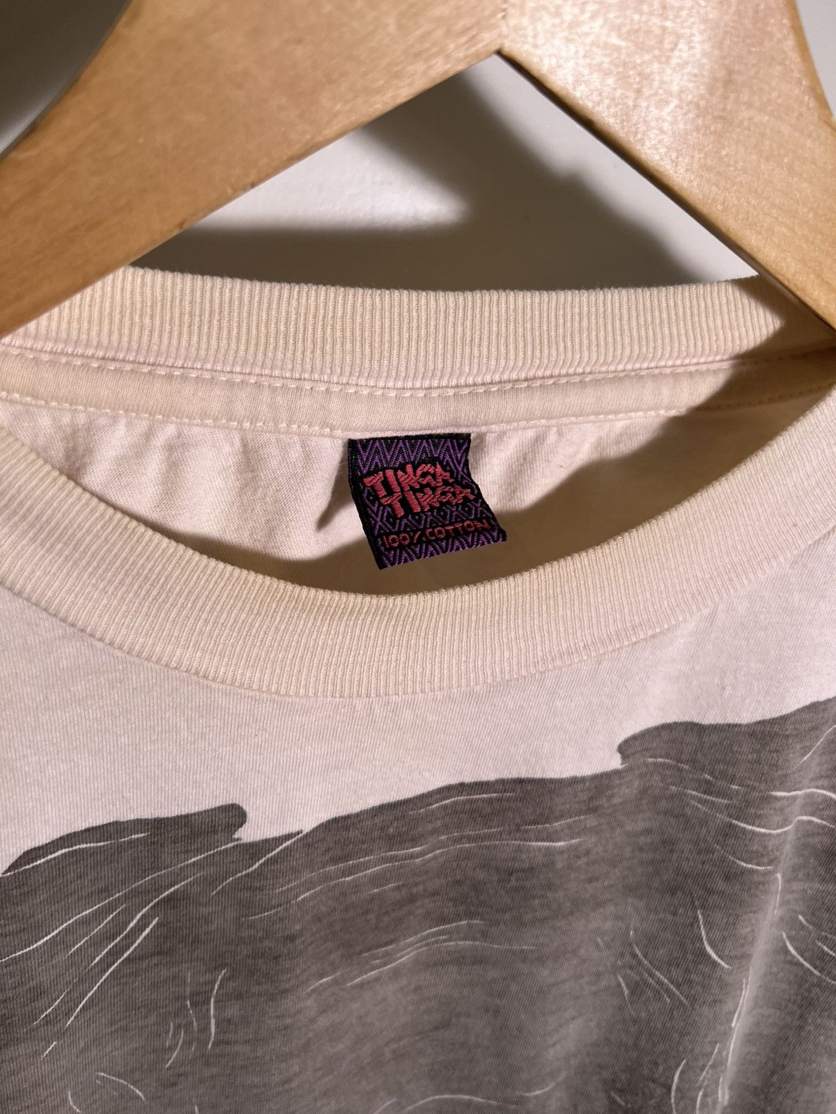 Vintage 90’s 2000’s Y2K VTG Vintage Tinga Tinga Elephant AOP T Shirt Size US XXL / EU 58 / 5 - 9 Thumbnail