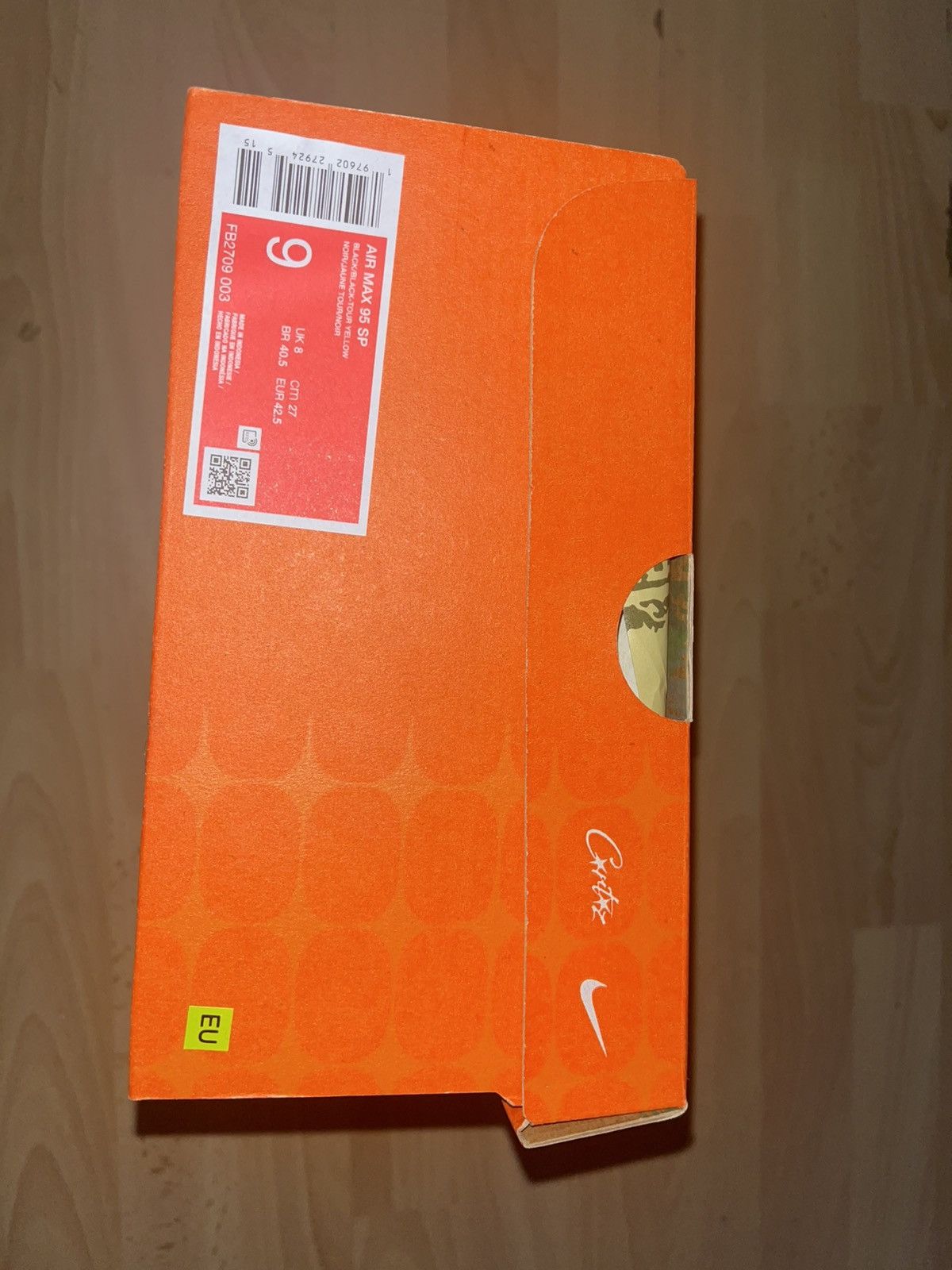 Corteiz × Nike Corteiz X Nike Air Max 95 "Honey Blacks" Size US 8 / EU 41 - 7 Thumbnail