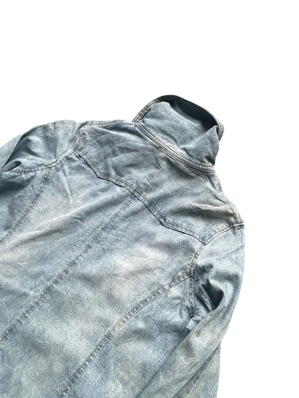 Japanese Brand Chello Parka Denim Jacket Size M / US 6-8 / IT 42-44 - 6 Thumbnail