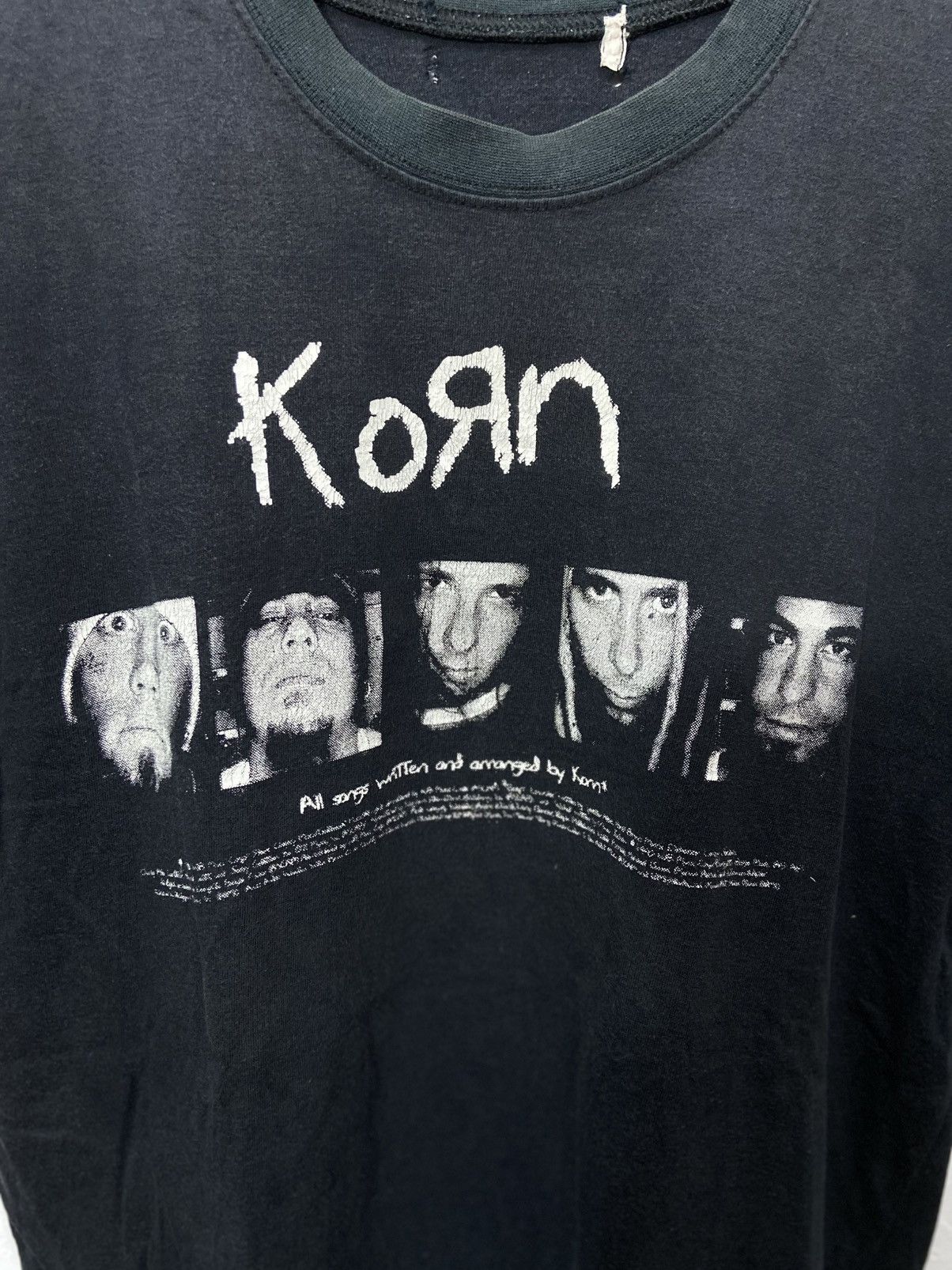 Band Tees Vintage Thrashed Korn Sun Faded Tshirt Size US L / EU 52-54 / 3 - 2 Thumbnail