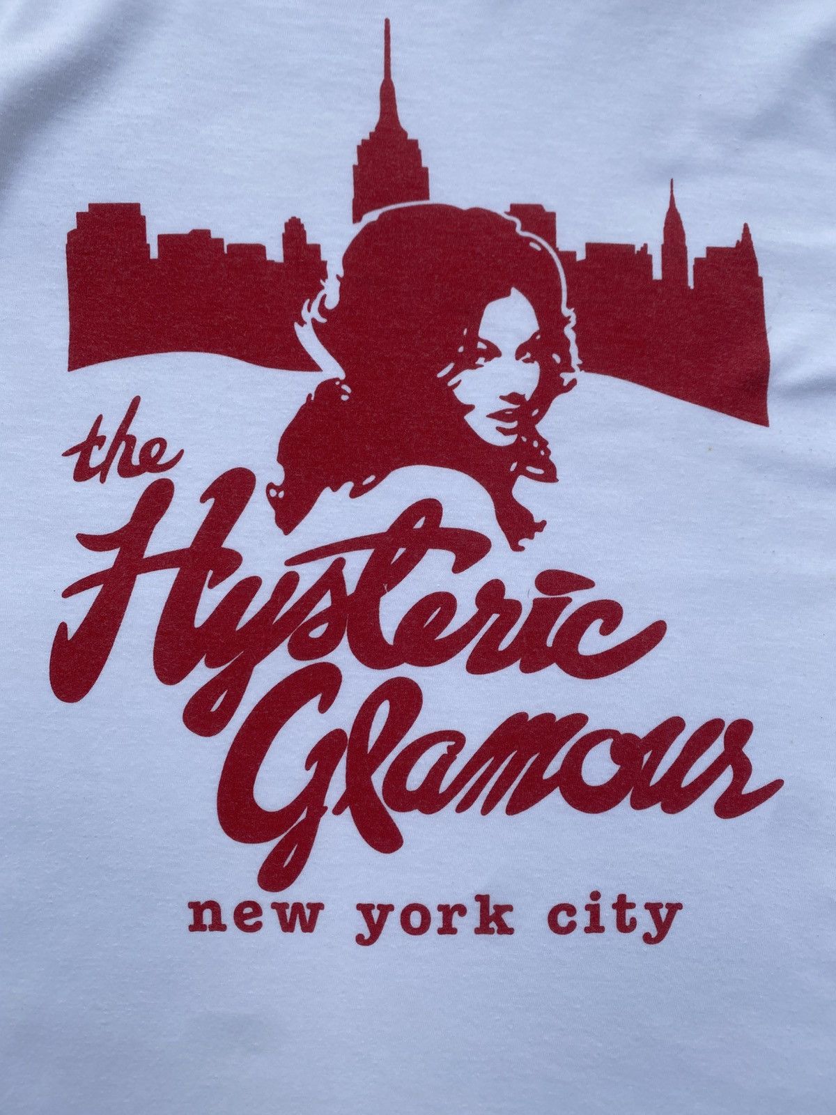 Hysteric Glamour Rare Hysteric Glamour New York City White Tshirt Size US M / EU 48-50 / 2 - 9 Thumbnail
